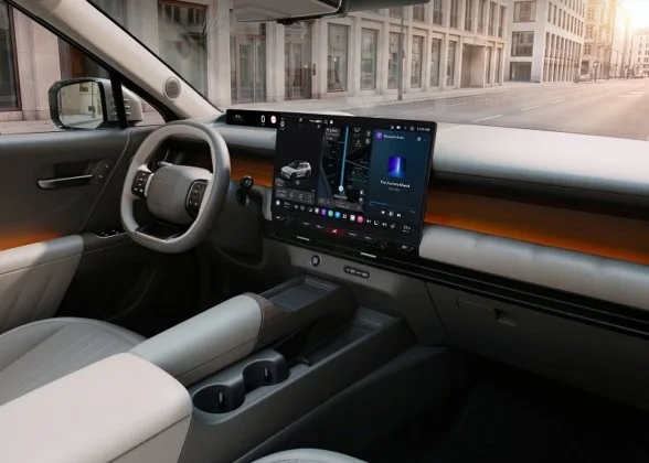 Salpicadero del nuevo Hyundai Tucson 2027 con pantalla central