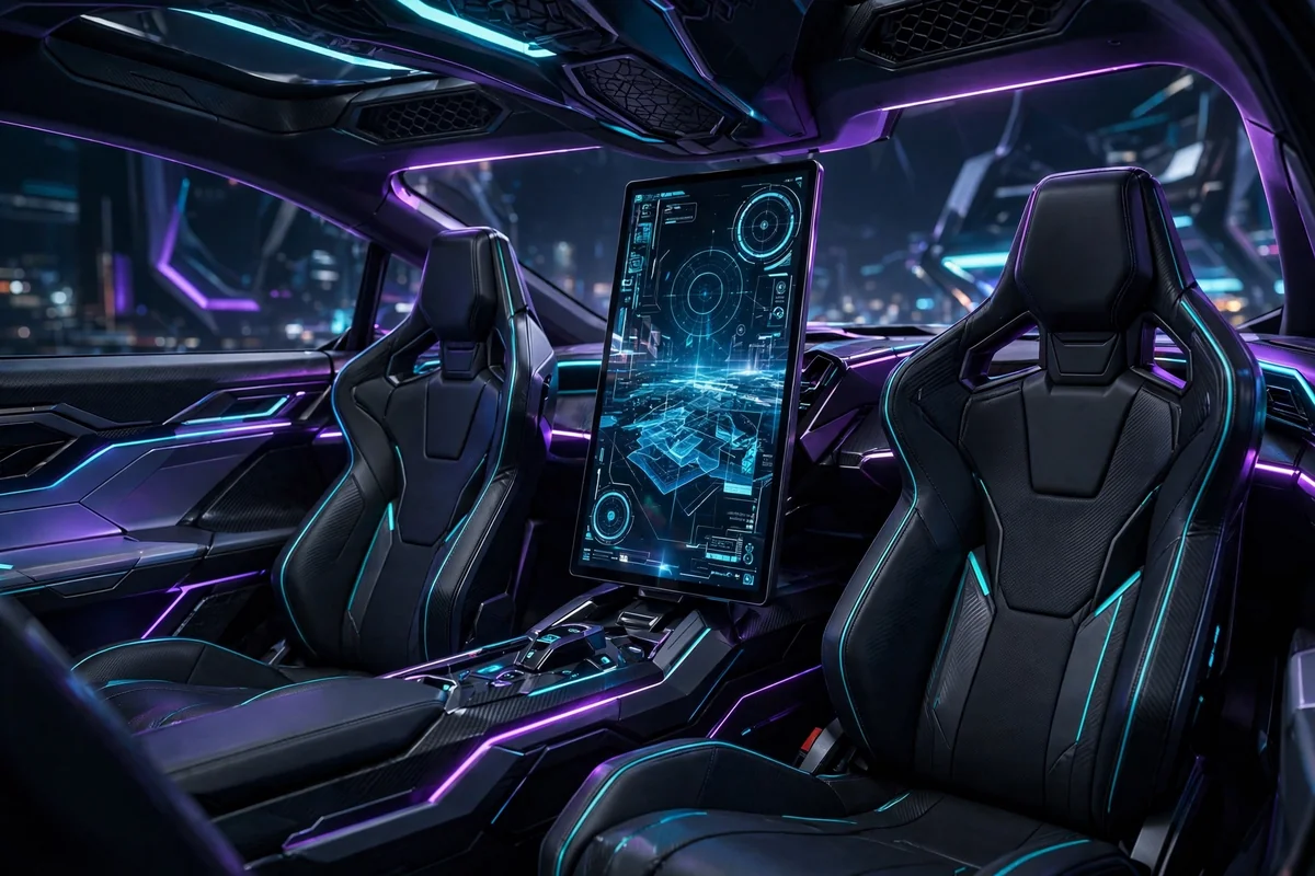 Interior oficial del Omoda 4