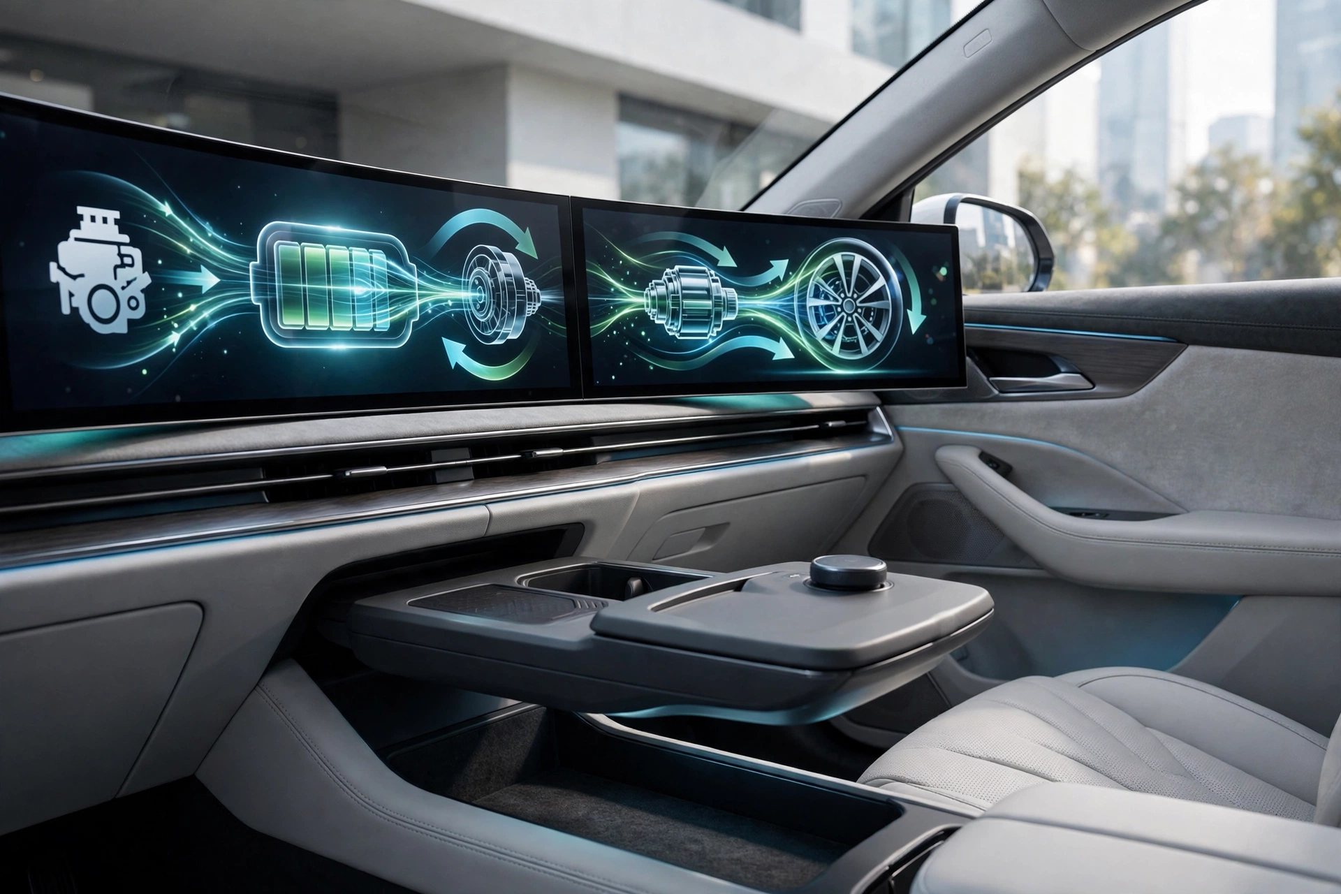 Interior oficial del Omoda 5 SHS-H