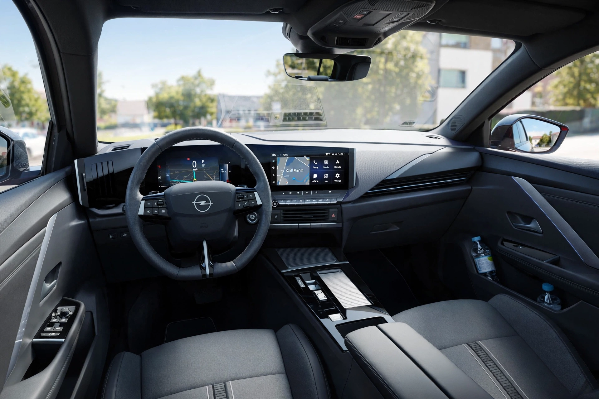 Interior oficial del Opel Astra Hybrid 145