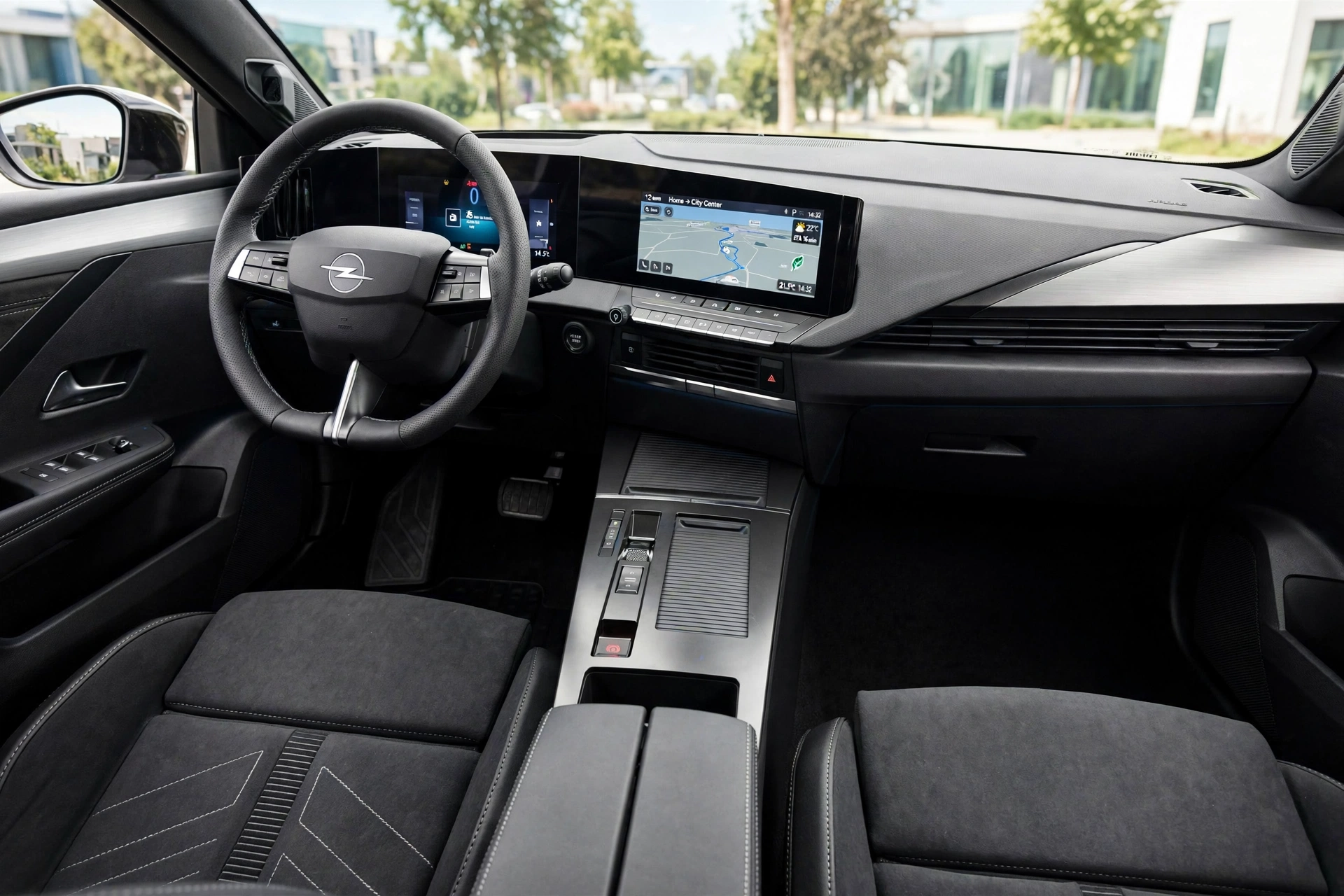 Interior oficial del Opel Astra Plug-in Hybrid 196