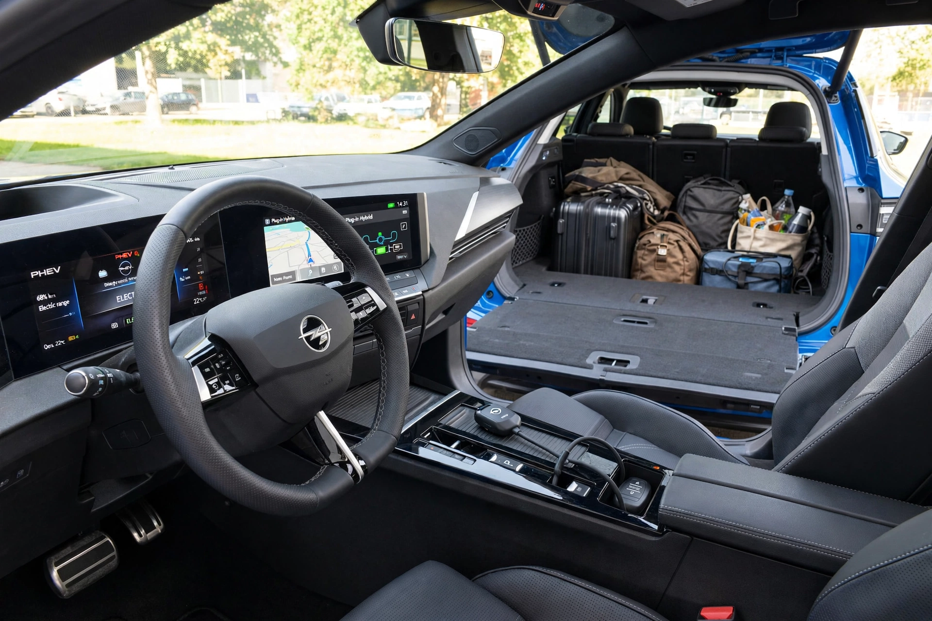 Interior oficial del Opel Astra Sports Tourer PHEV 180