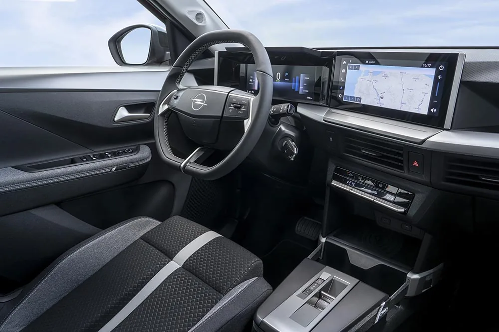 Puesto de conducción del Opel Frontera Electric