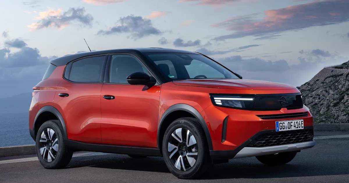 Foto oficial del Opel Frontera Electric