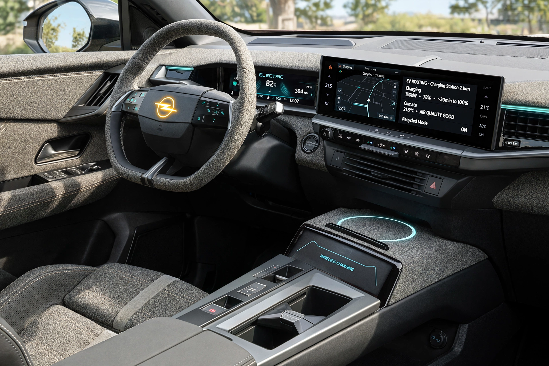 Interior oficial del Opel Grandland Electric 213