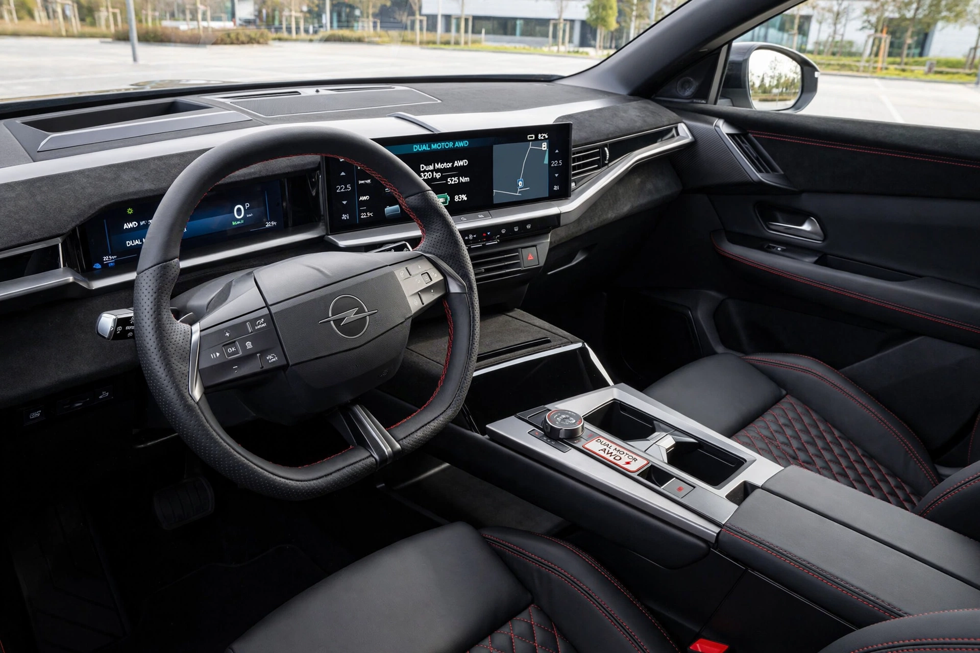 Interior oficial del Opel Grandland Electric AWD 325