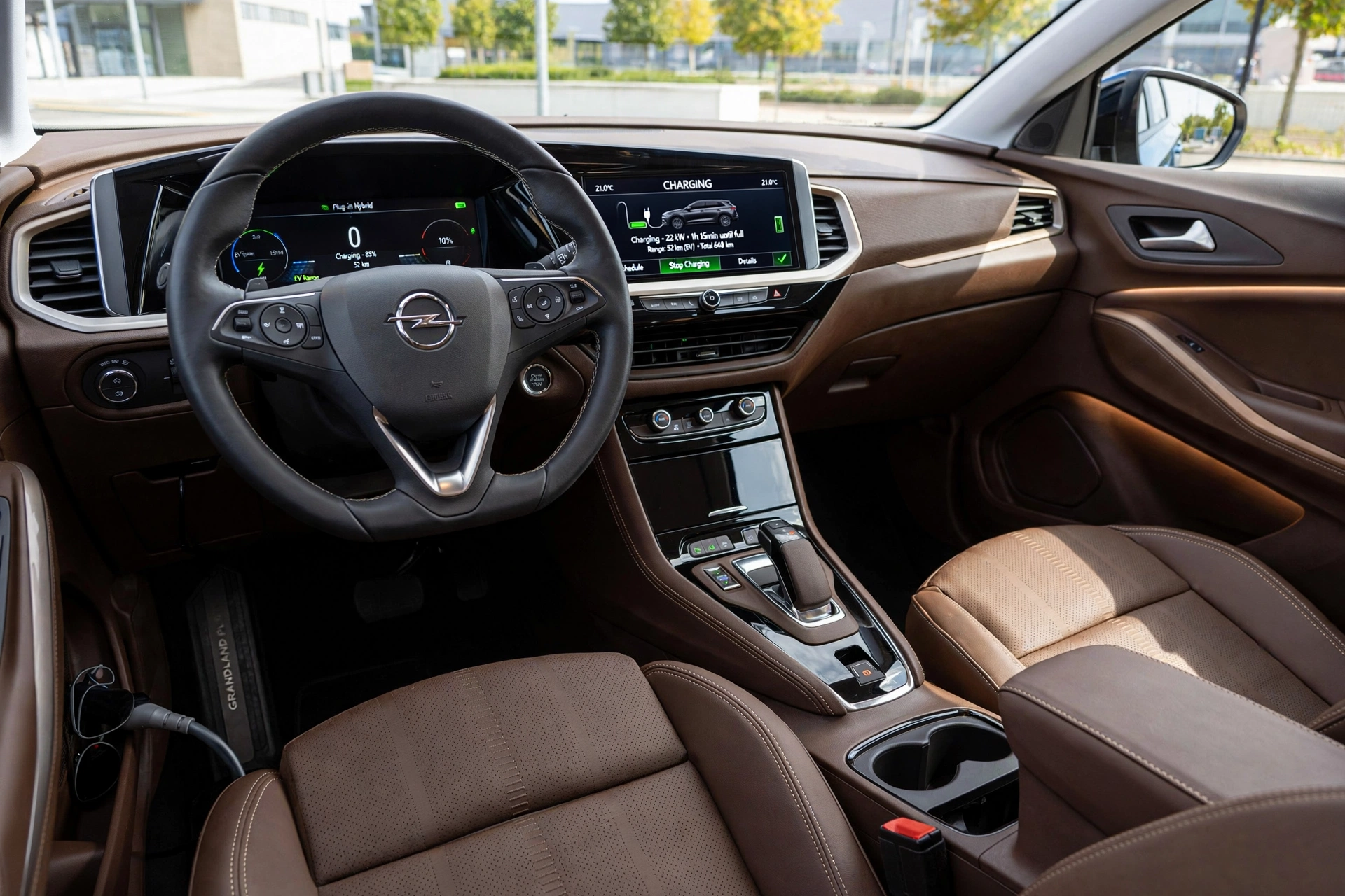 Interior oficial del Opel Grandland Plug-in Hybrid 195