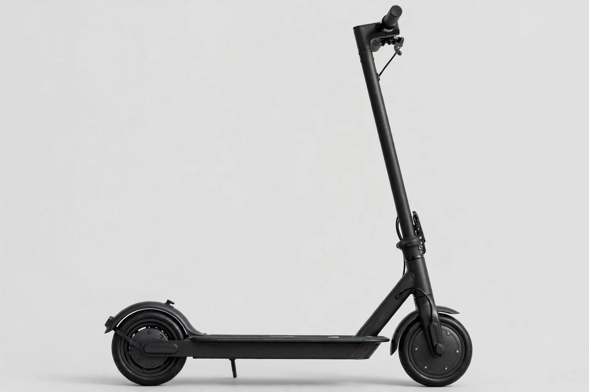 Aovopro 365 Go negro, vista lateral completa del patinete