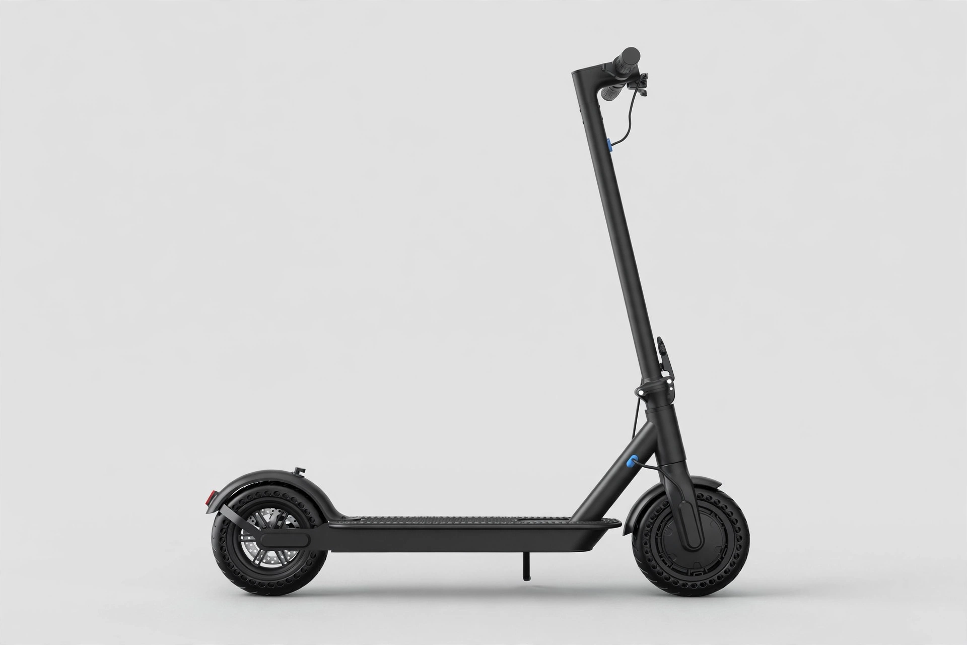 Bogist M1 Elite negro, vista lateral completa del patinete