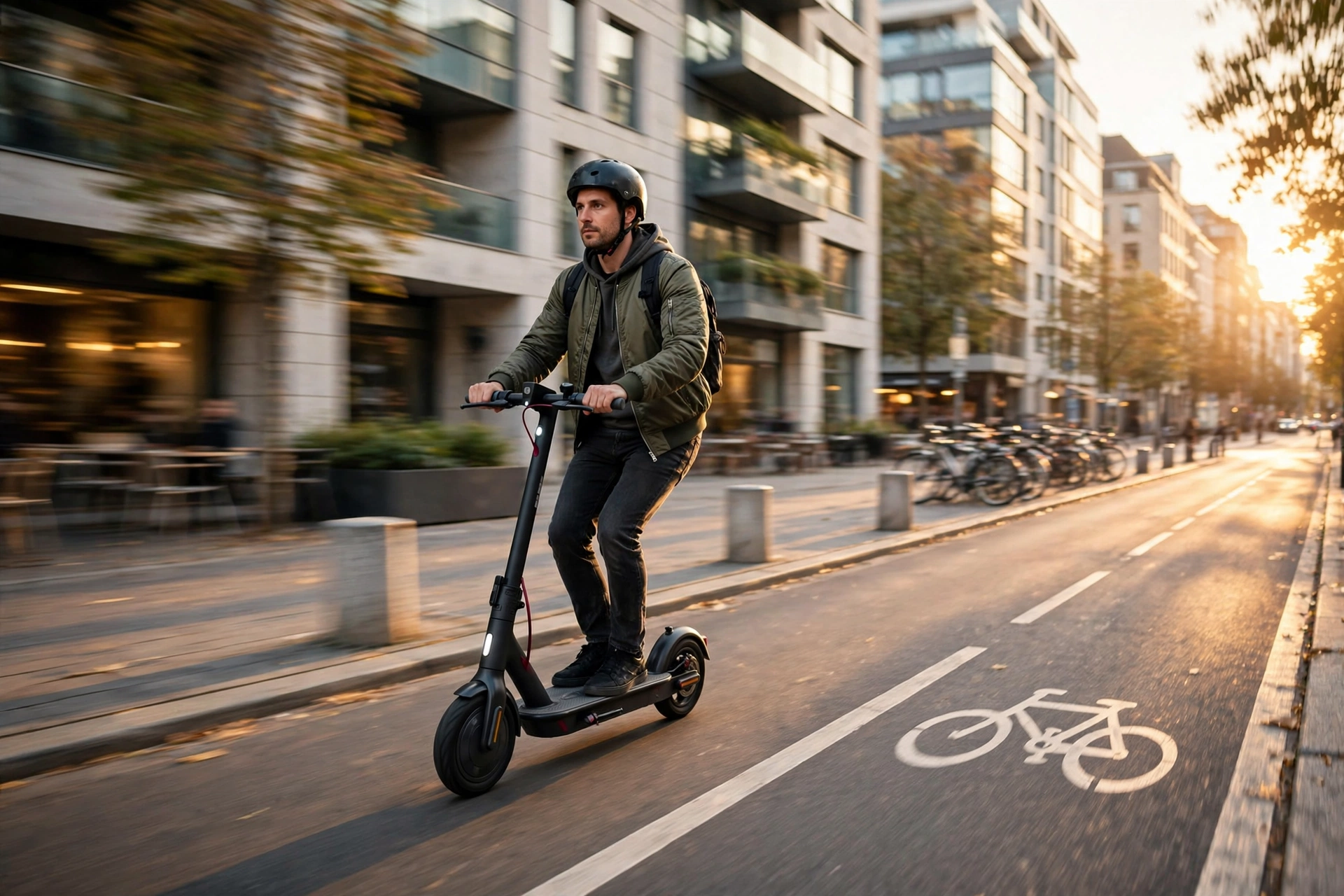 Cecotec Bongo D40 XL Connected circulando por la ciudad