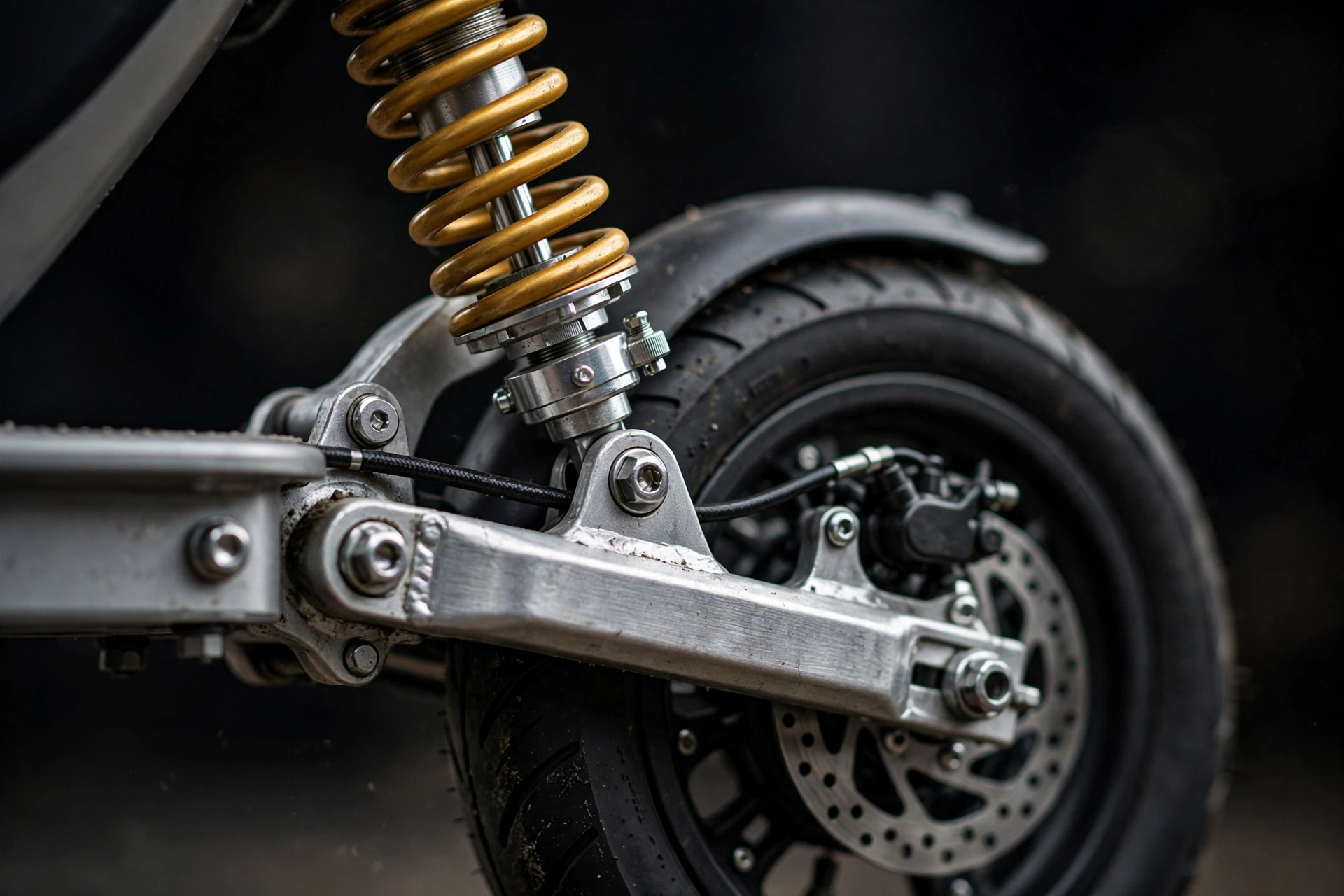 Suspensión del Cecotec Bongo D40 XL Suspension Connected