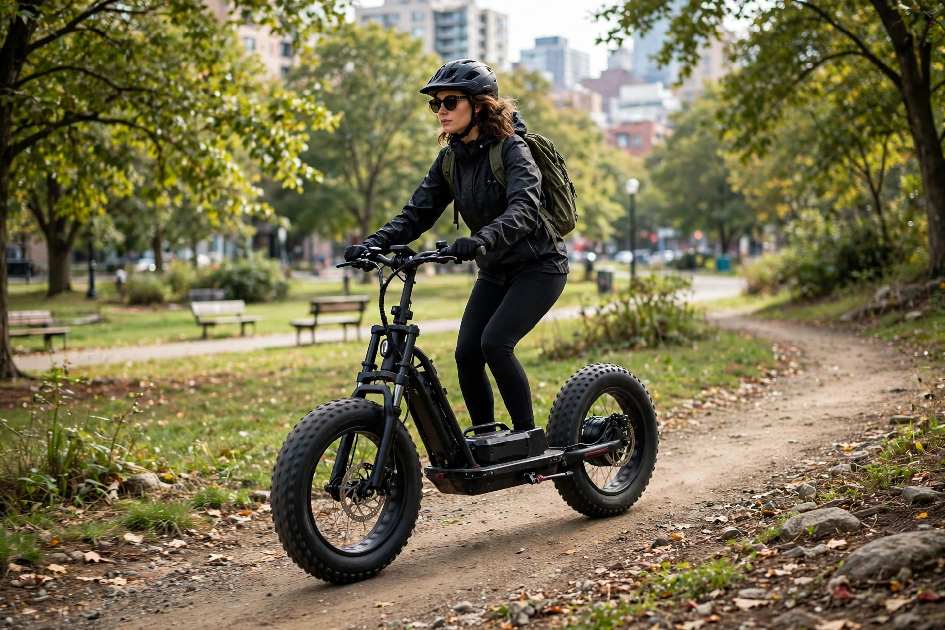 Cecotec Bongo GS50 XXL Connected en uso urbano