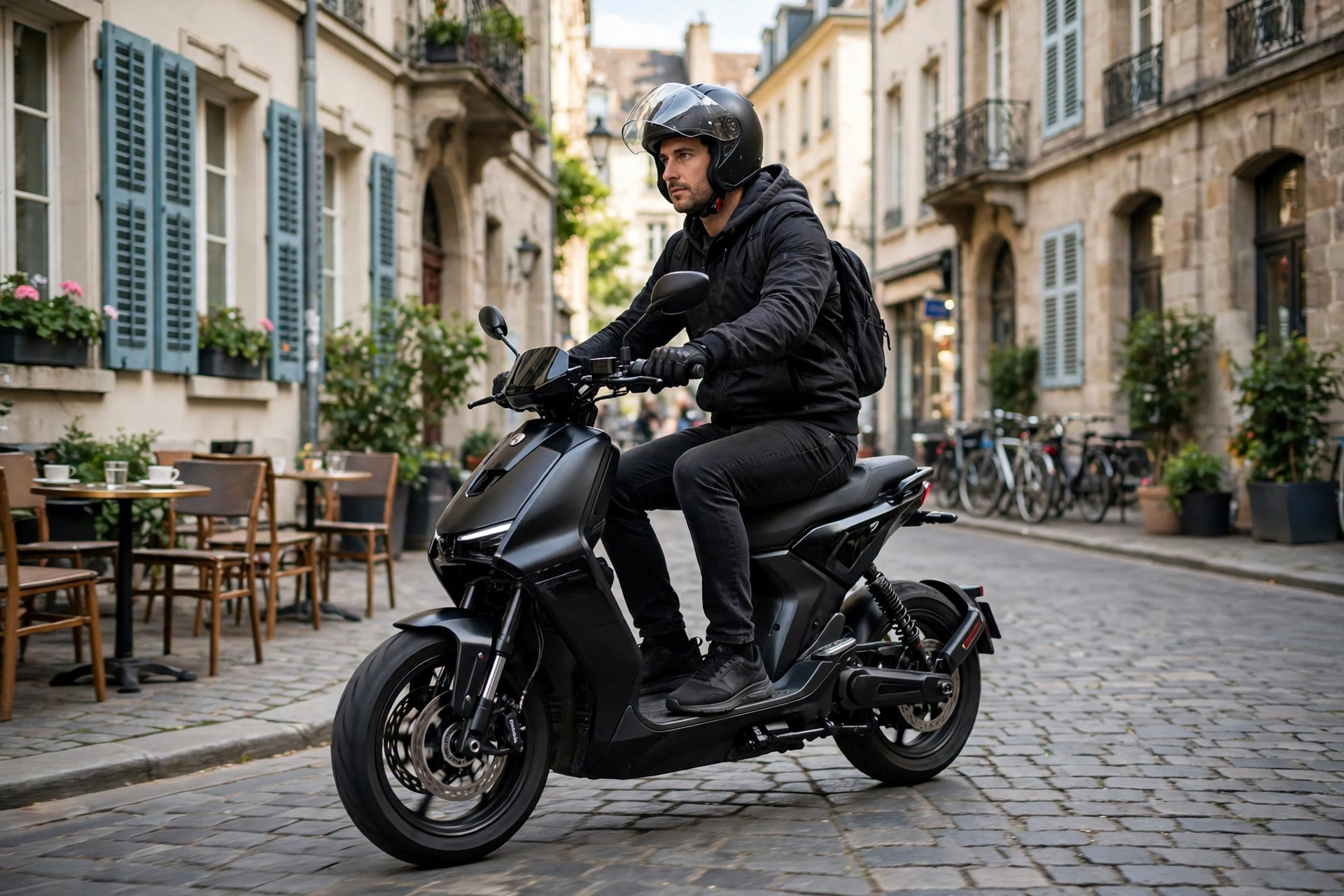 Currus NF10 Plus en un entorno urbano
