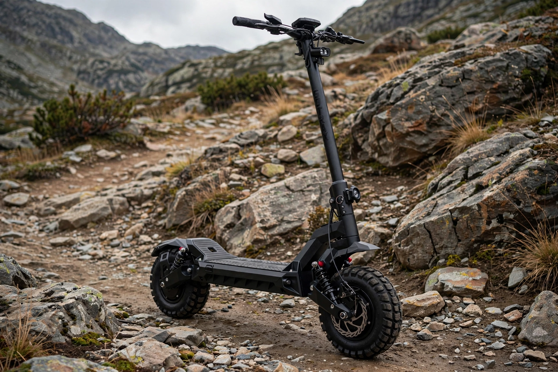 Gotrax GX3 en una pista off-road