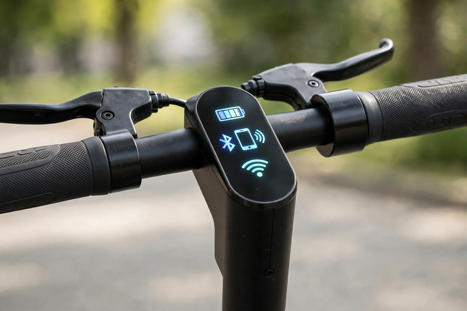 Detalle de la rueda trasera del InMotion Air Pro