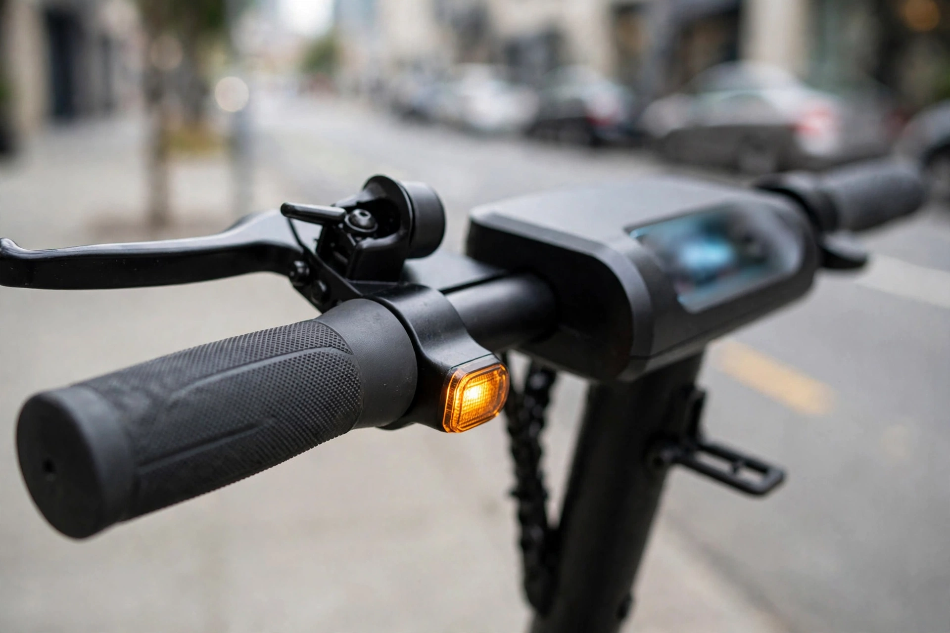 Detalle del display del InMotion S1F
