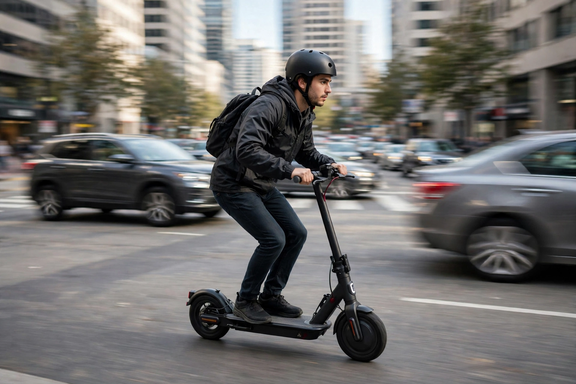 Kaabo Mantis 8 Eco 800 en la ciudad