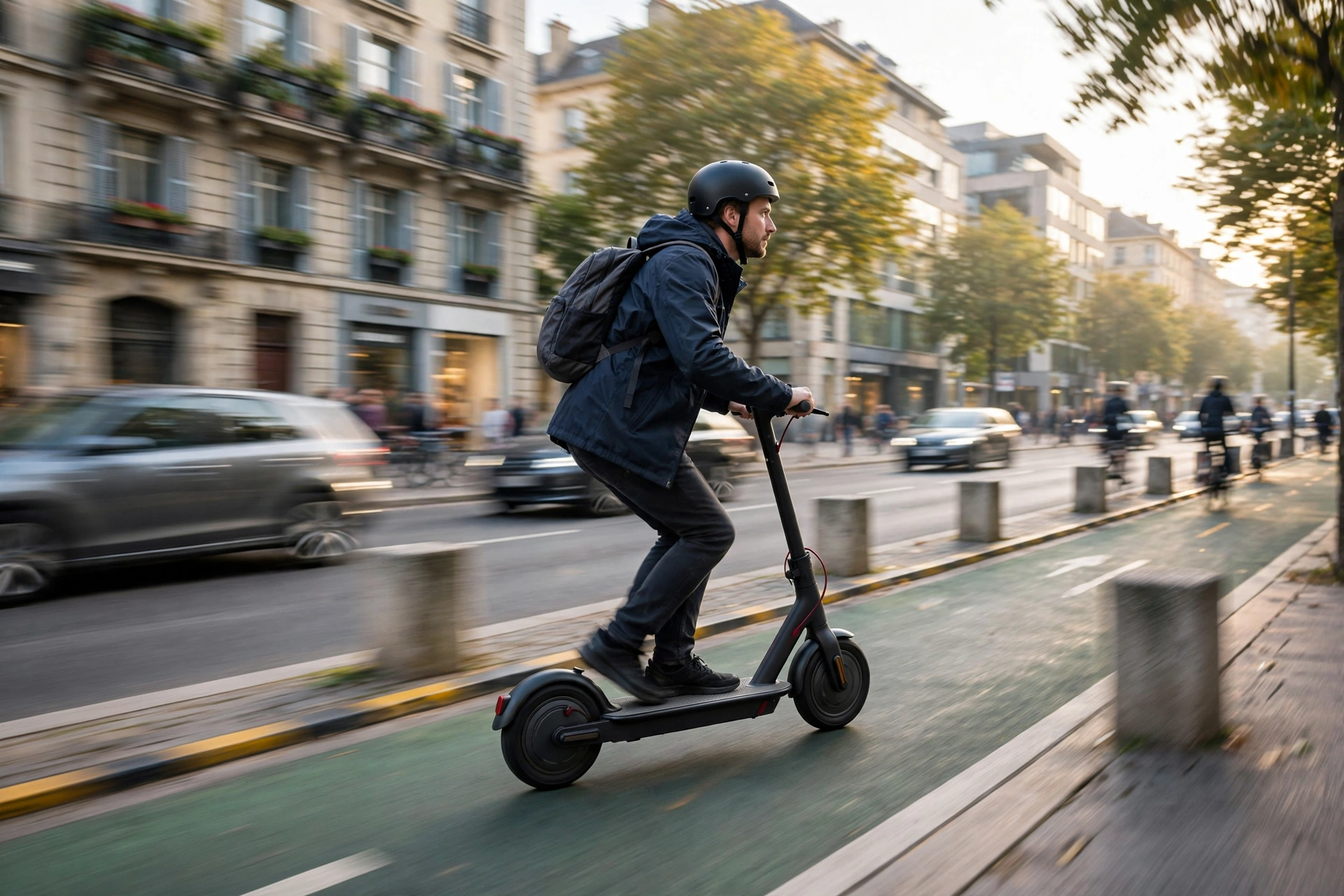 Kaabo Mantis Urban en la ciudad