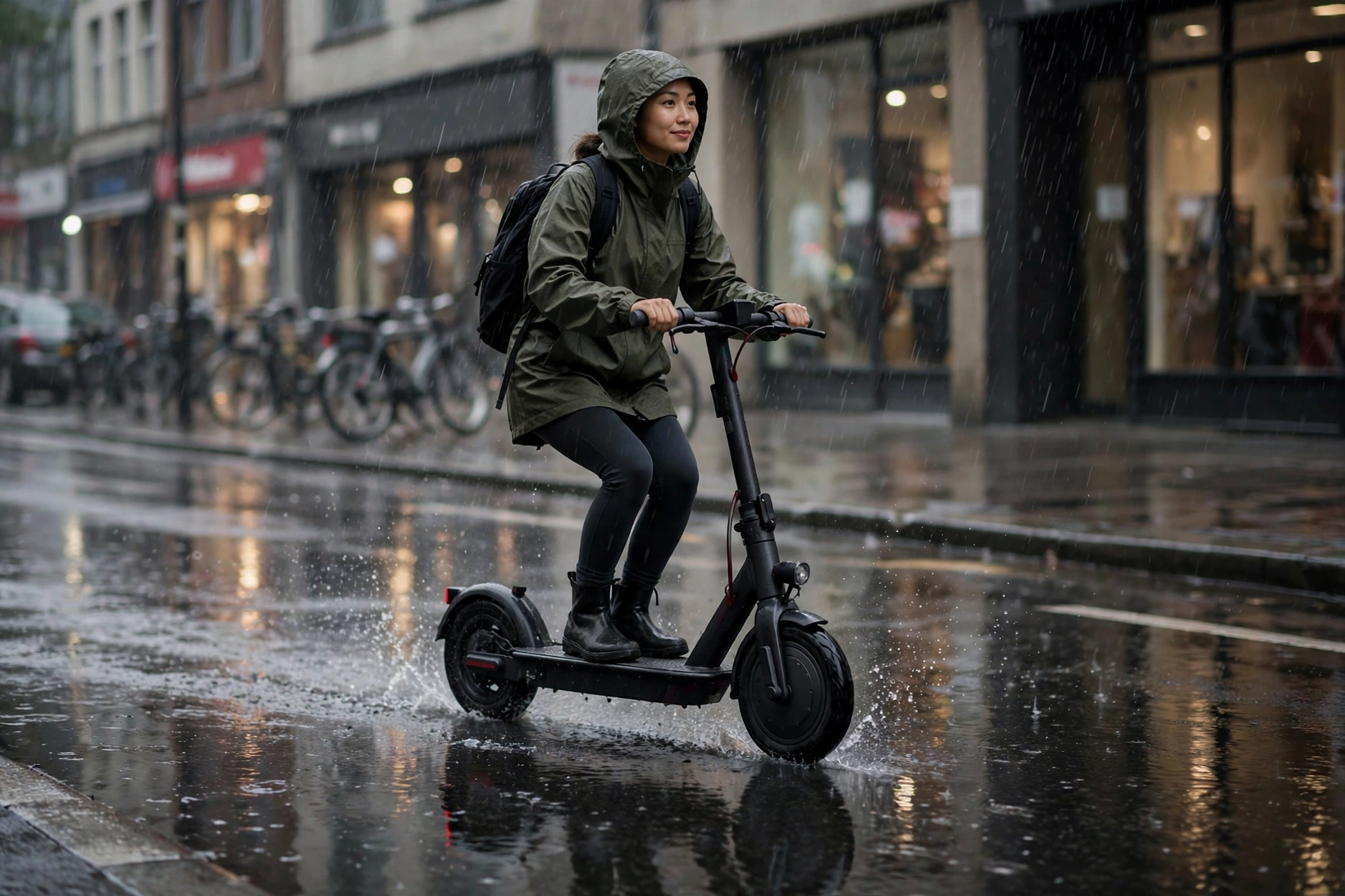 Kaabo Skywalker 8S en la ciudad