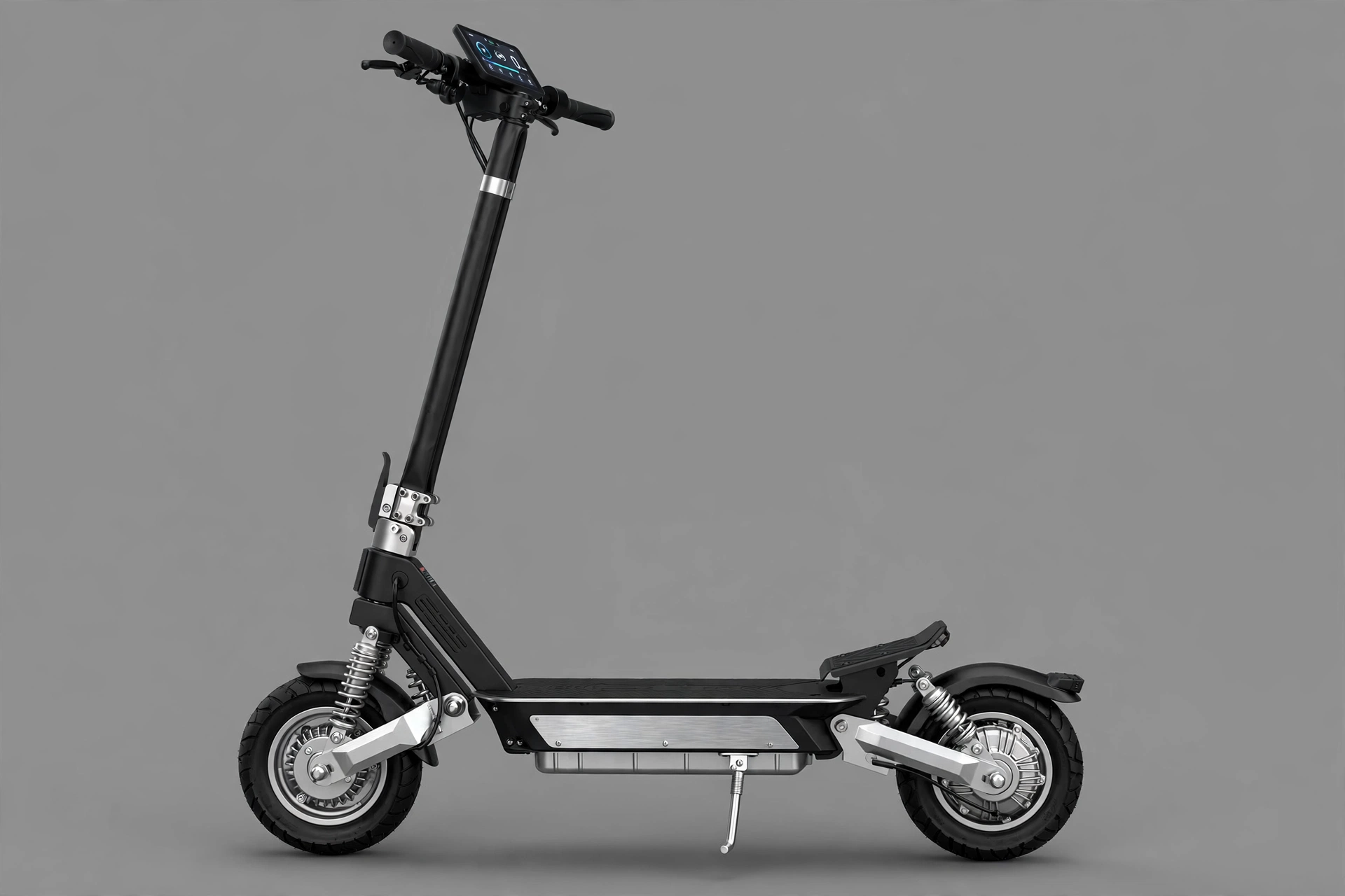 KuKirin G2 Ultra, vista lateral del doble motor