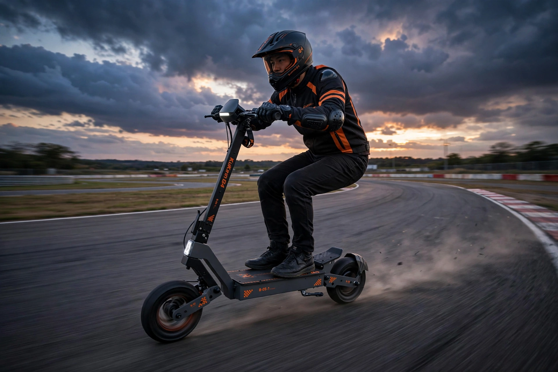 KuKirin G4 en pista