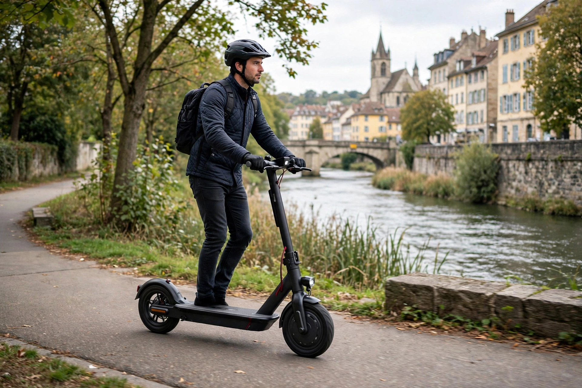 Navee V40 Pro circulando