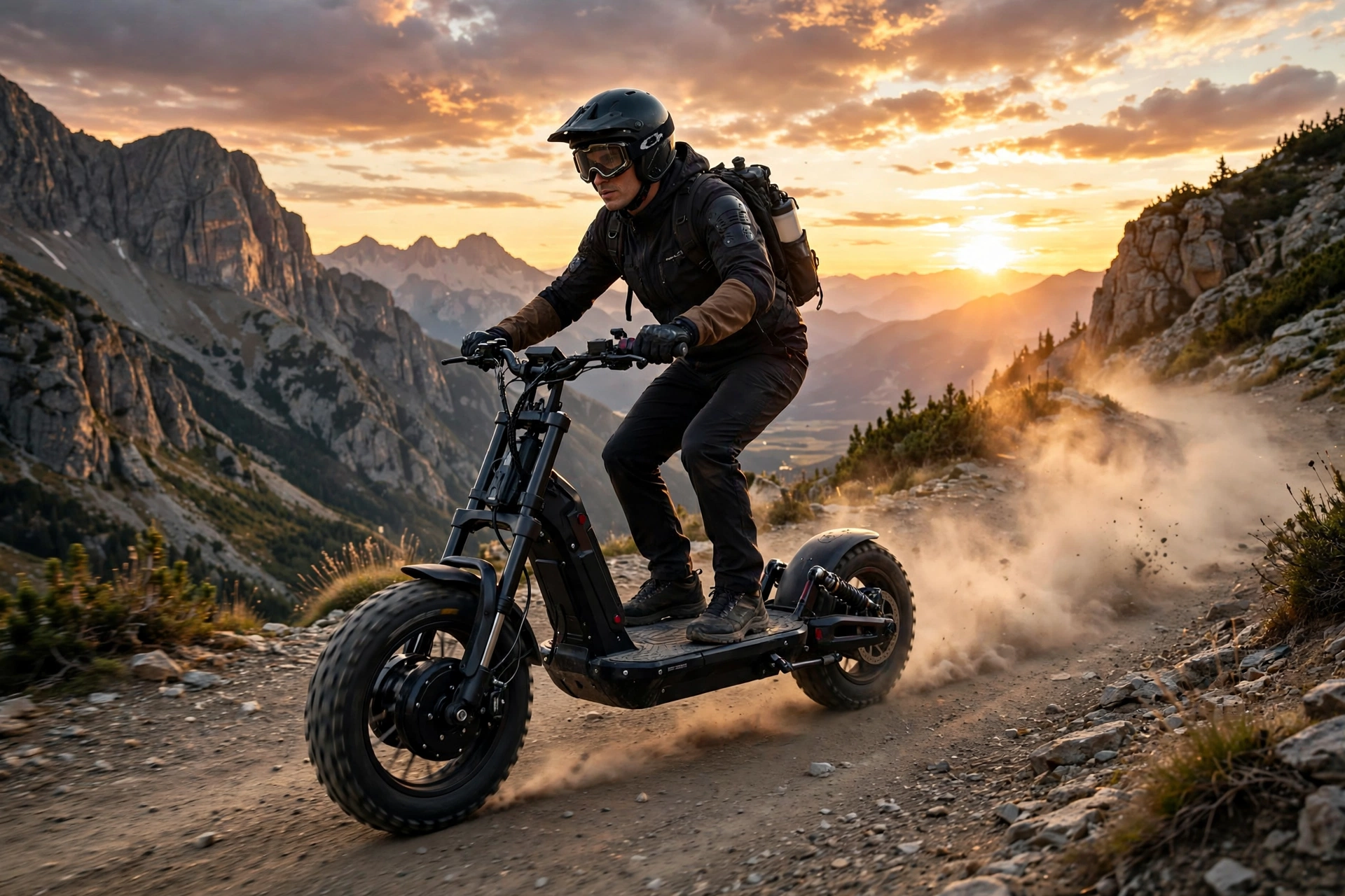 Smartgyro Raptor Dual Evo LR en la ciudad