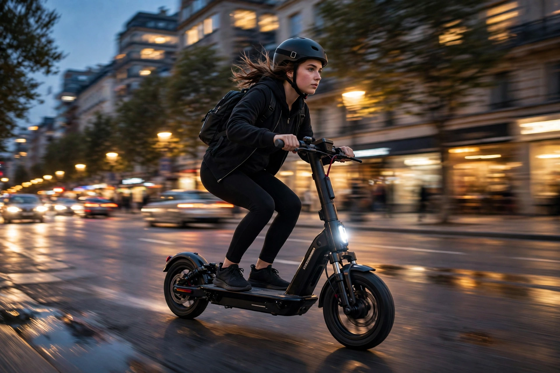 Smartgyro Rockway Evo en uso urbano