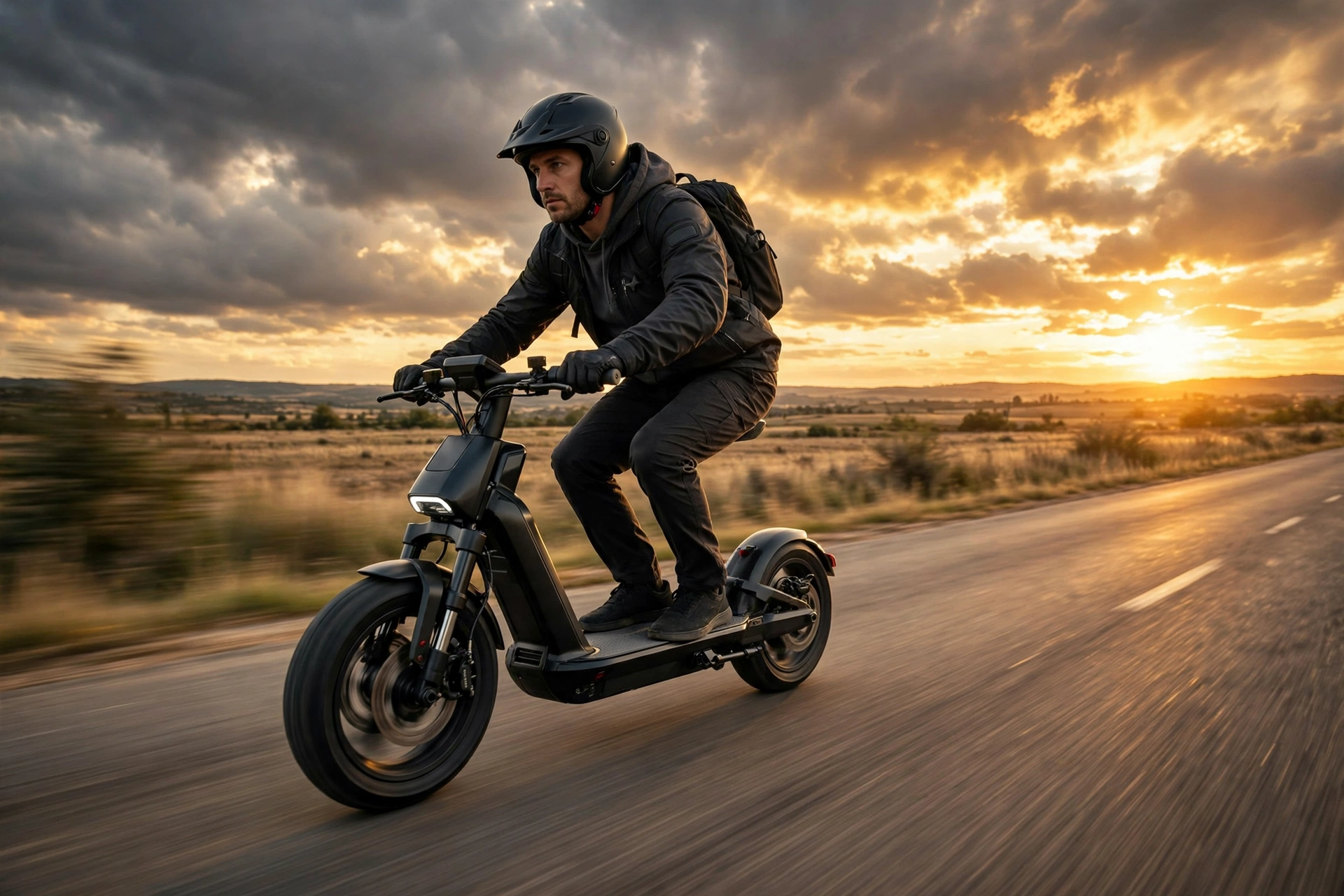 Smartgyro Rockway GT en la ciudad