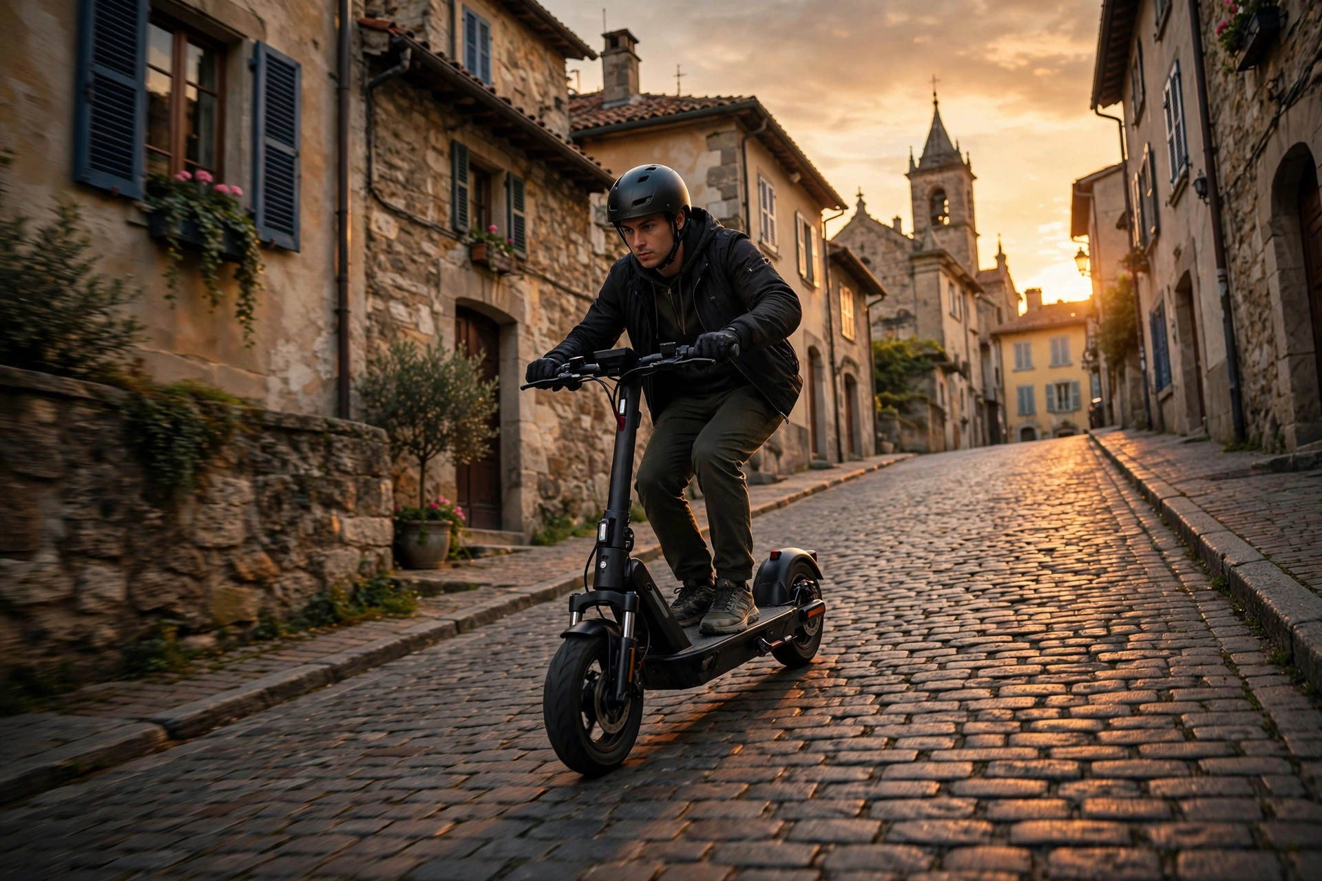 Smartgyro Rockway Pro Evo circulando por ciudad