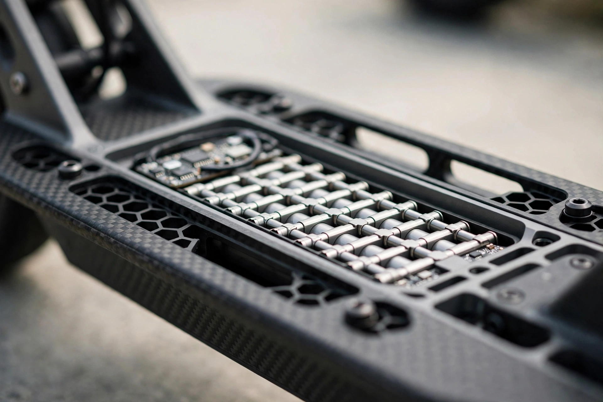 Detalle del SXT Light Plus V plegado