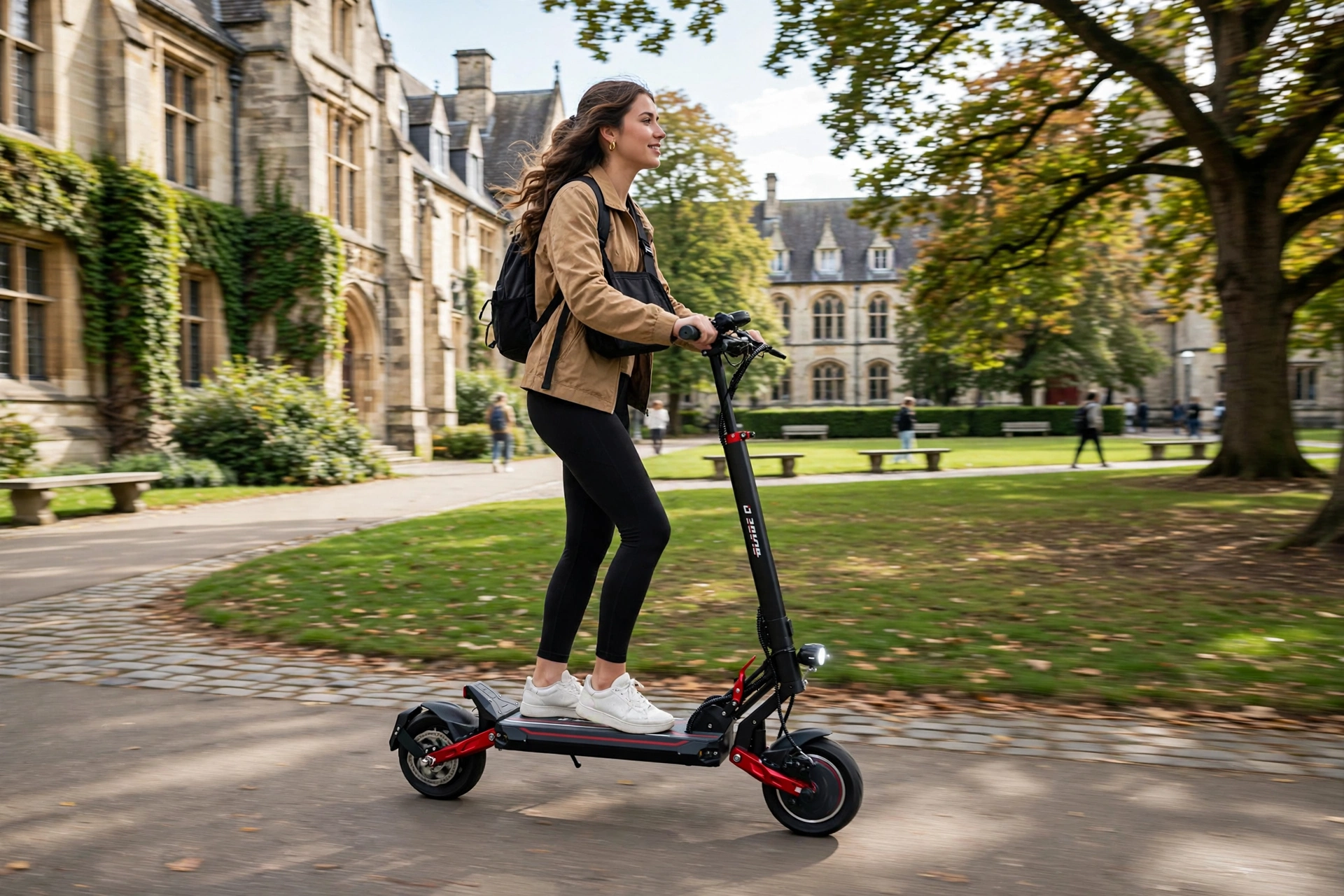 Teverun Blade Q Pro en ruta urbana