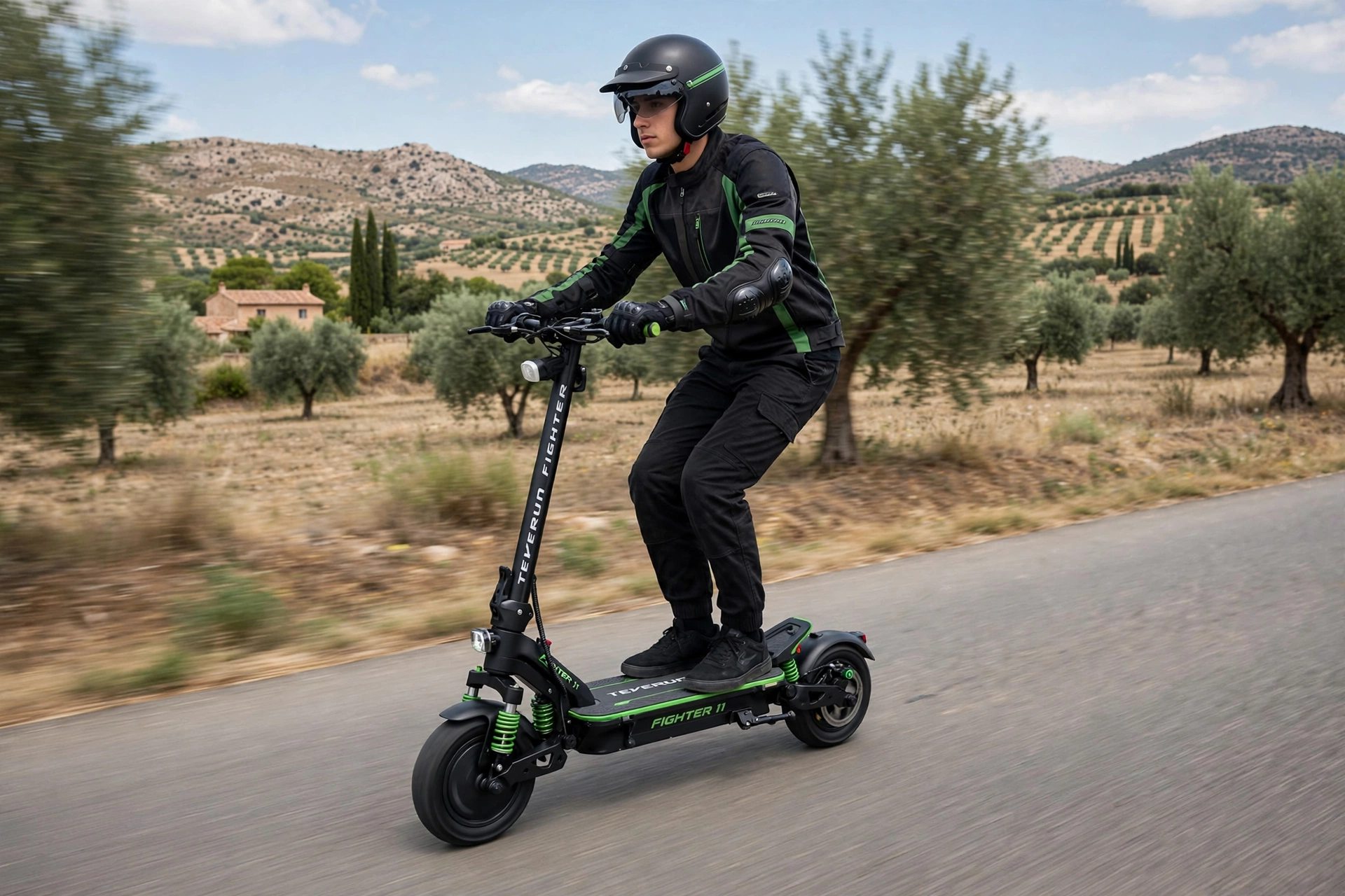 Teverun Fighter 11 en circuito privado