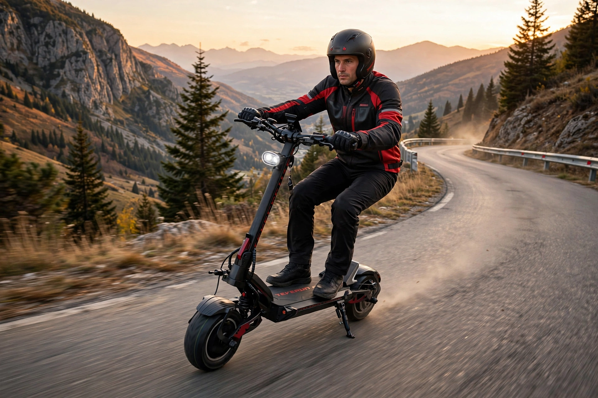 Teverun Fighter 11+ V2026 en carretera