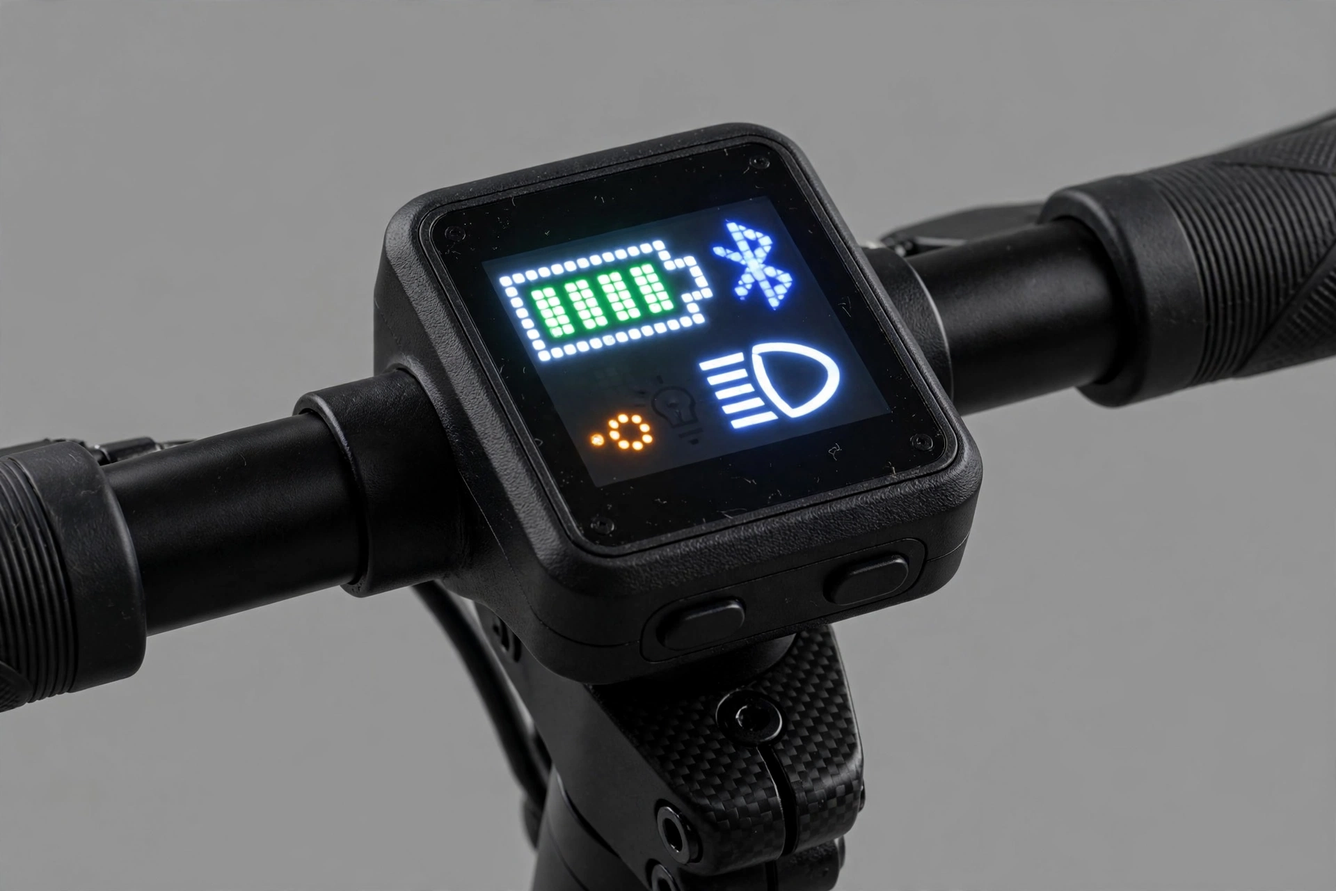 Detalle de la pantalla LED del Turboant M10 Lite