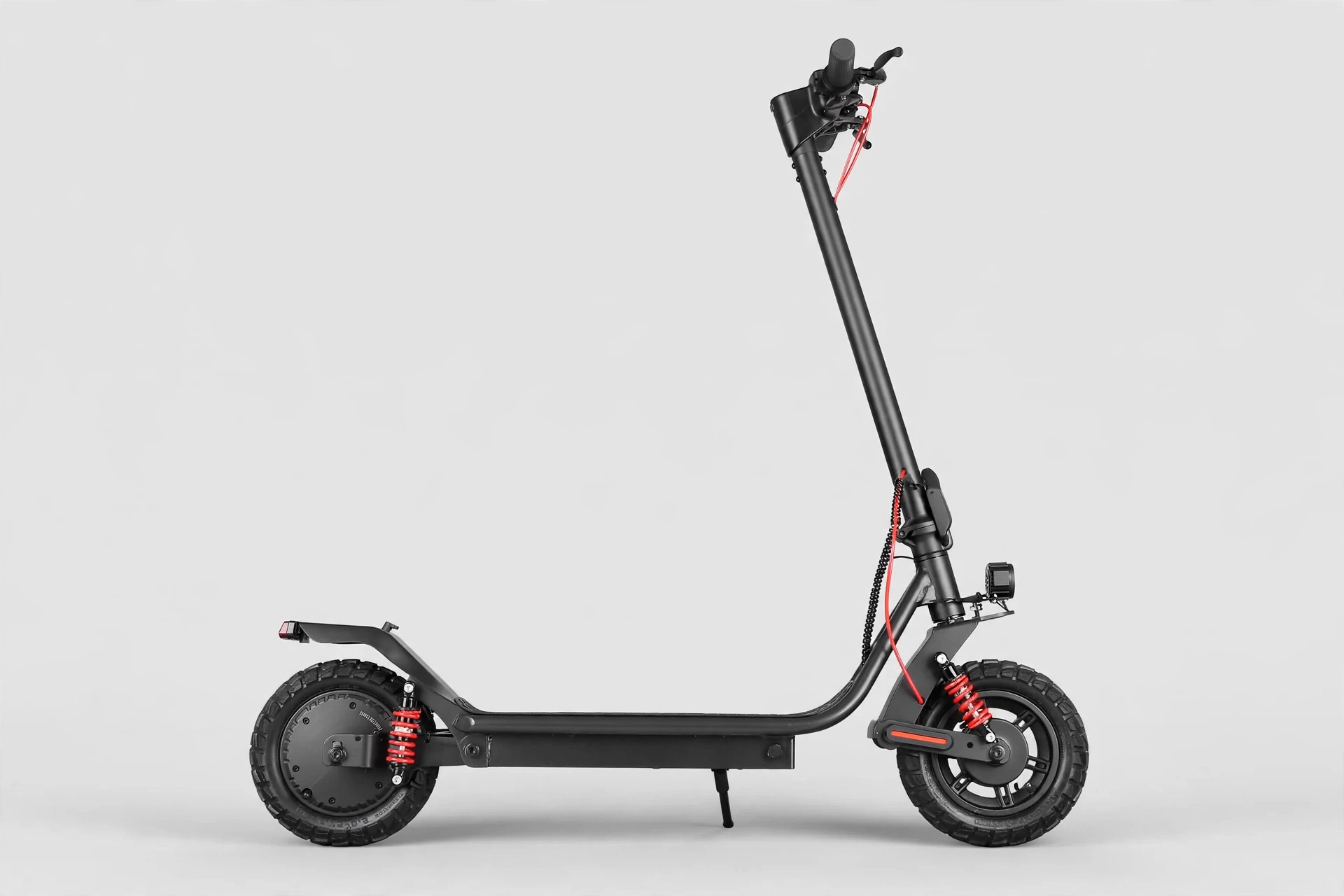 Turboant R9 negro, vista lateral completa del patinete