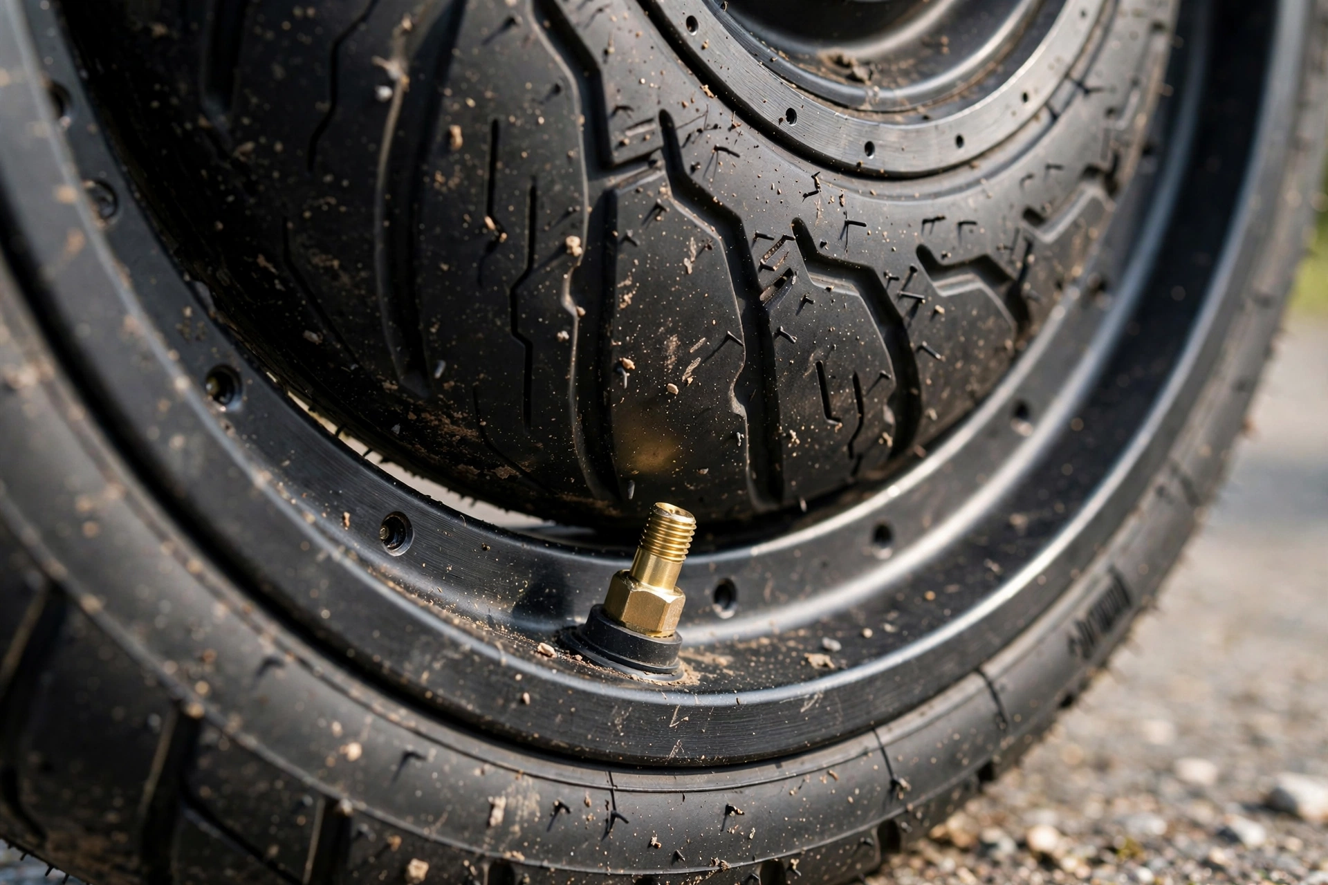 Detalle de las ruedas tubeless del Urban Glide 500CT