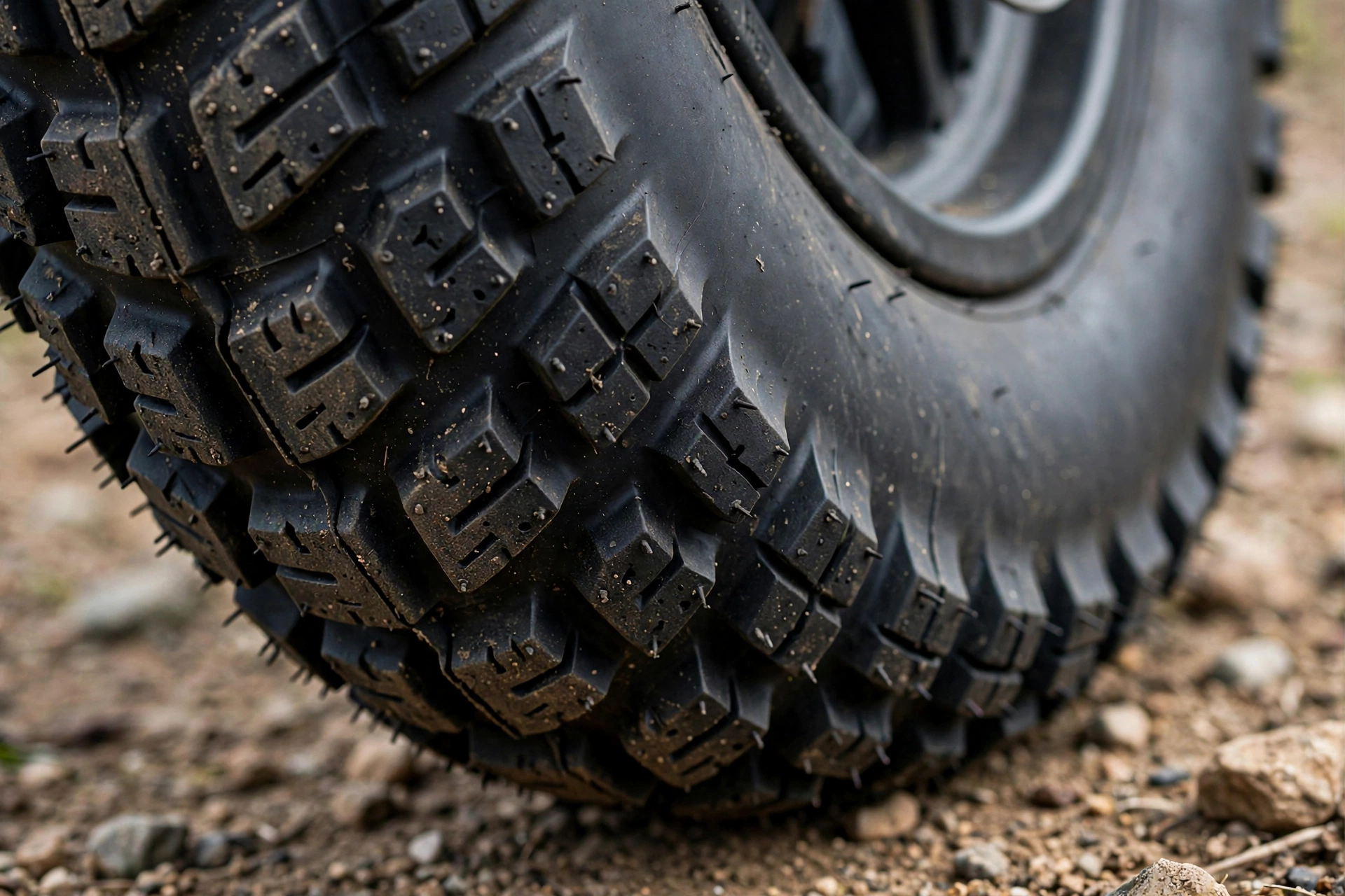 Detalle de las ruedas del Urban Glide All Road 2