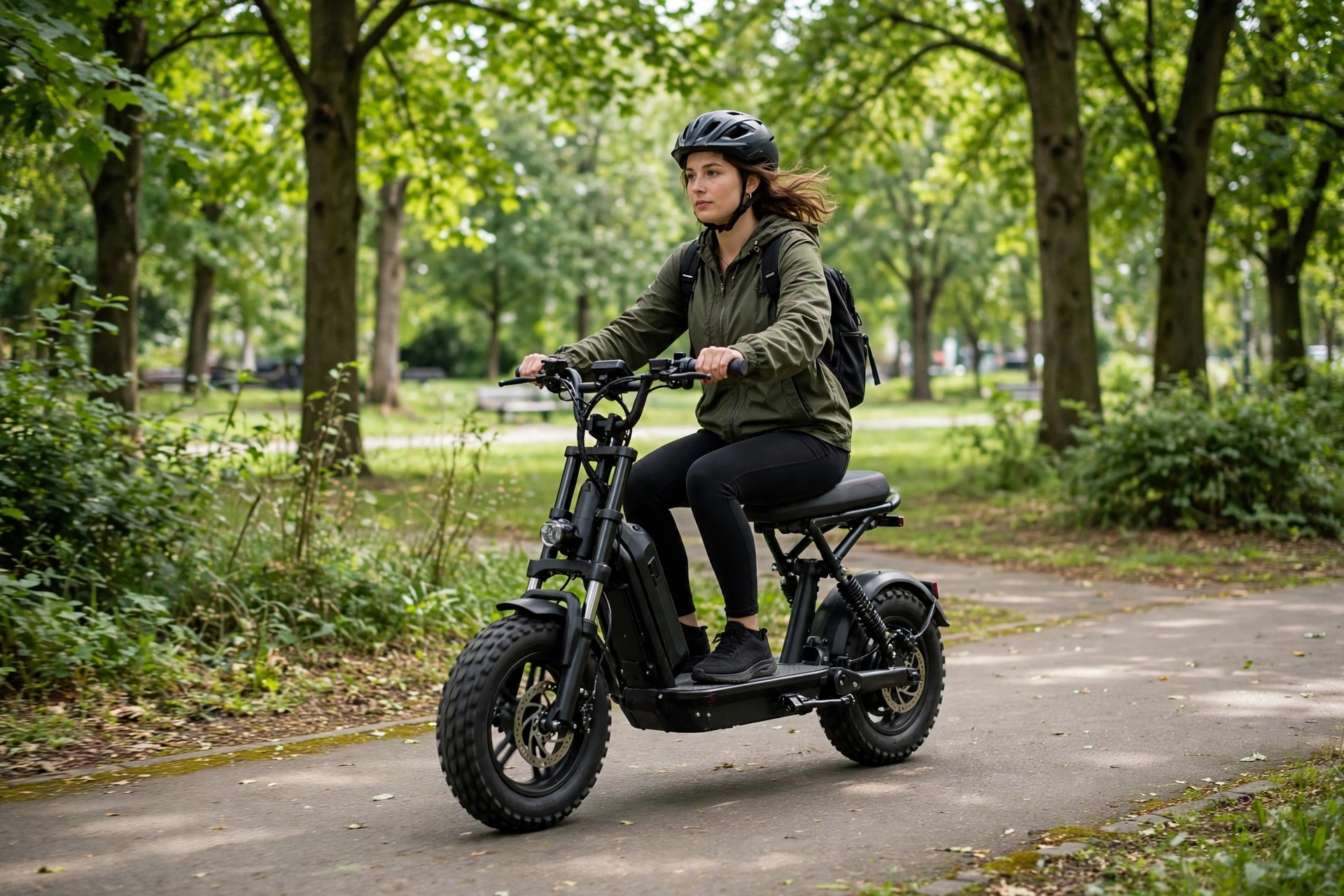 Urban Glide All Road 2 en un parque urbano
