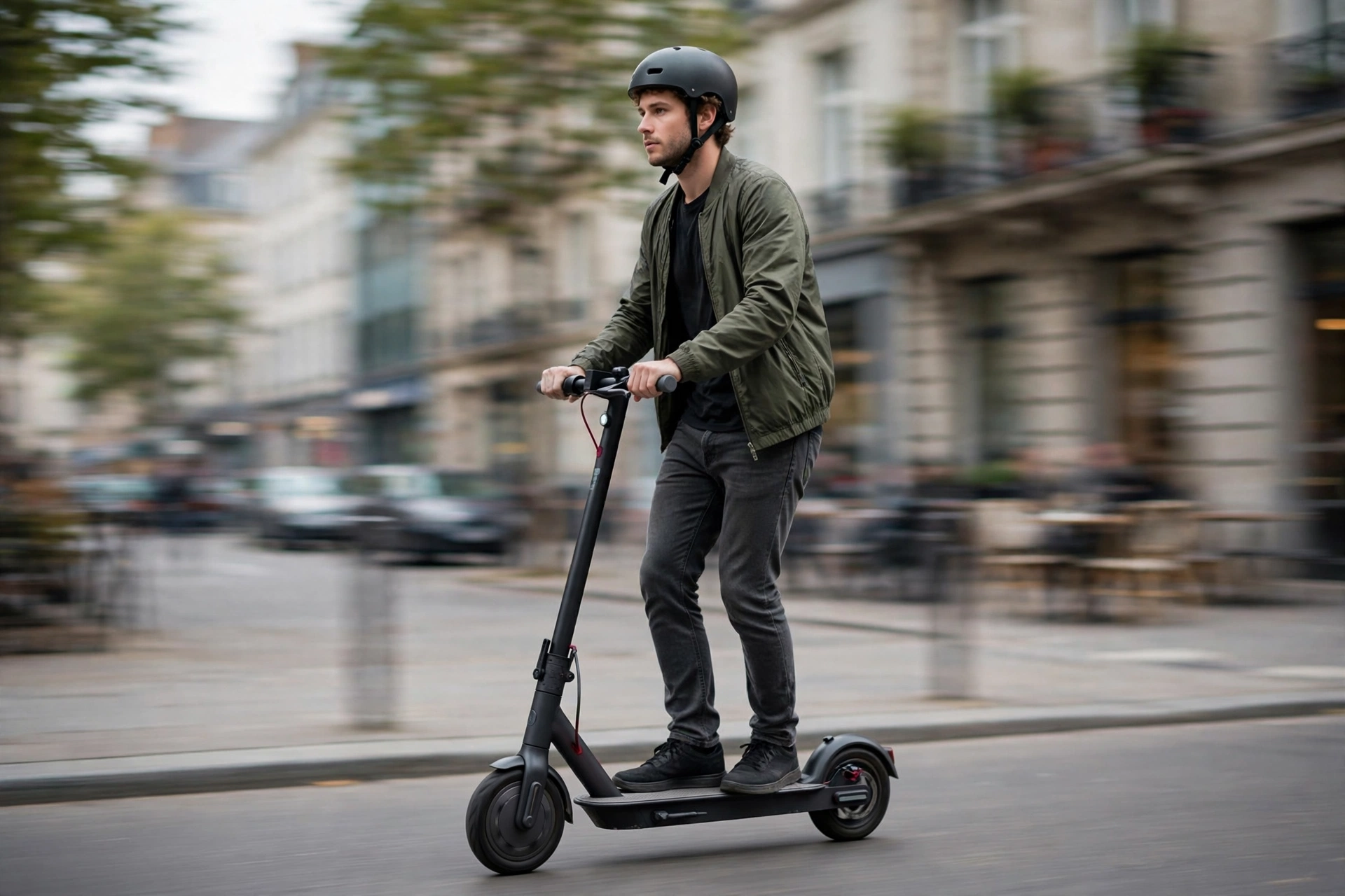 Xiaomi Electric Scooter 4 Pro 2nd Gen en uso urbano