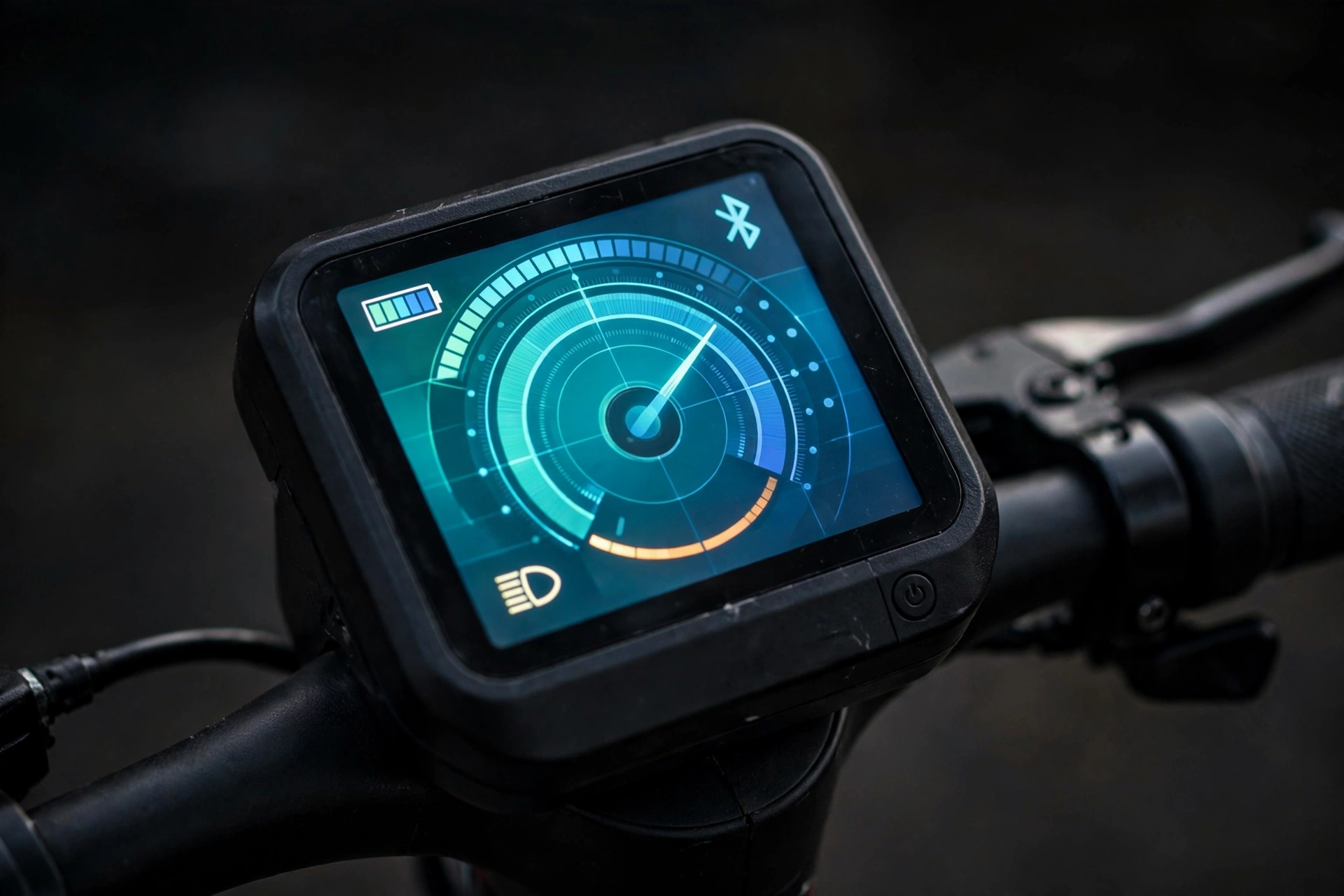 Detalle de la pantalla TFT del Xiaomi Electric Scooter 6 Max