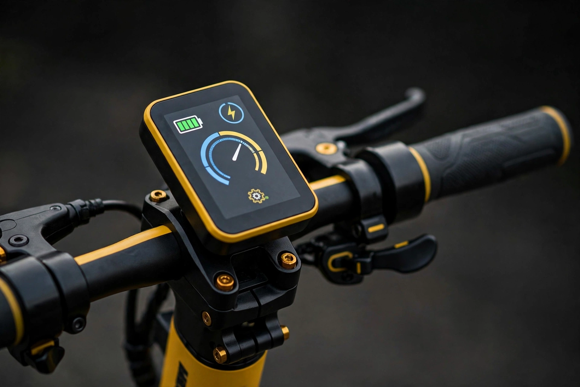 Detalle del manillar y pantalla TFT del Xiaomi Electric Scooter 6 Ultra