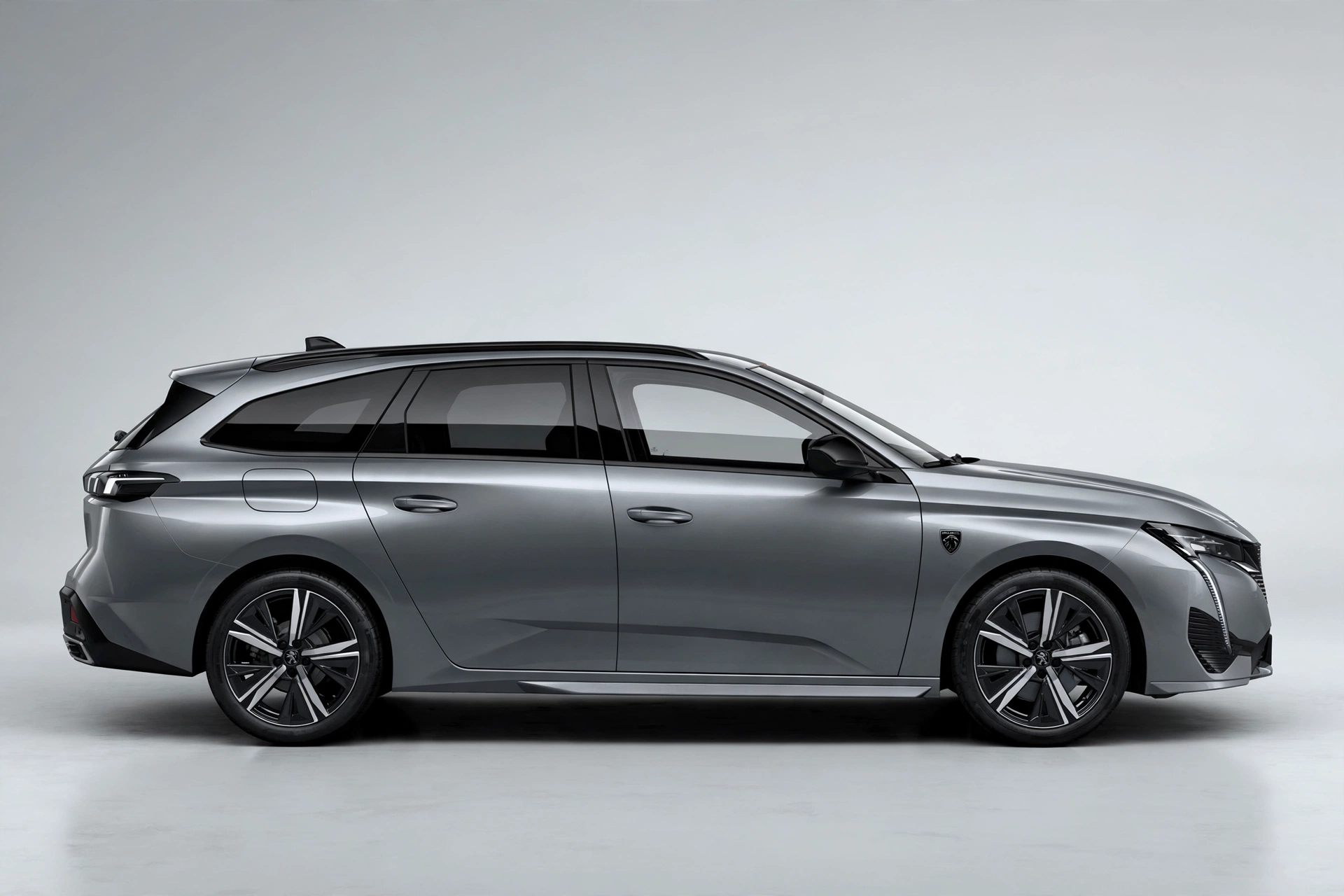 Peugeot 308 SW Hybrid 145, vista lateral