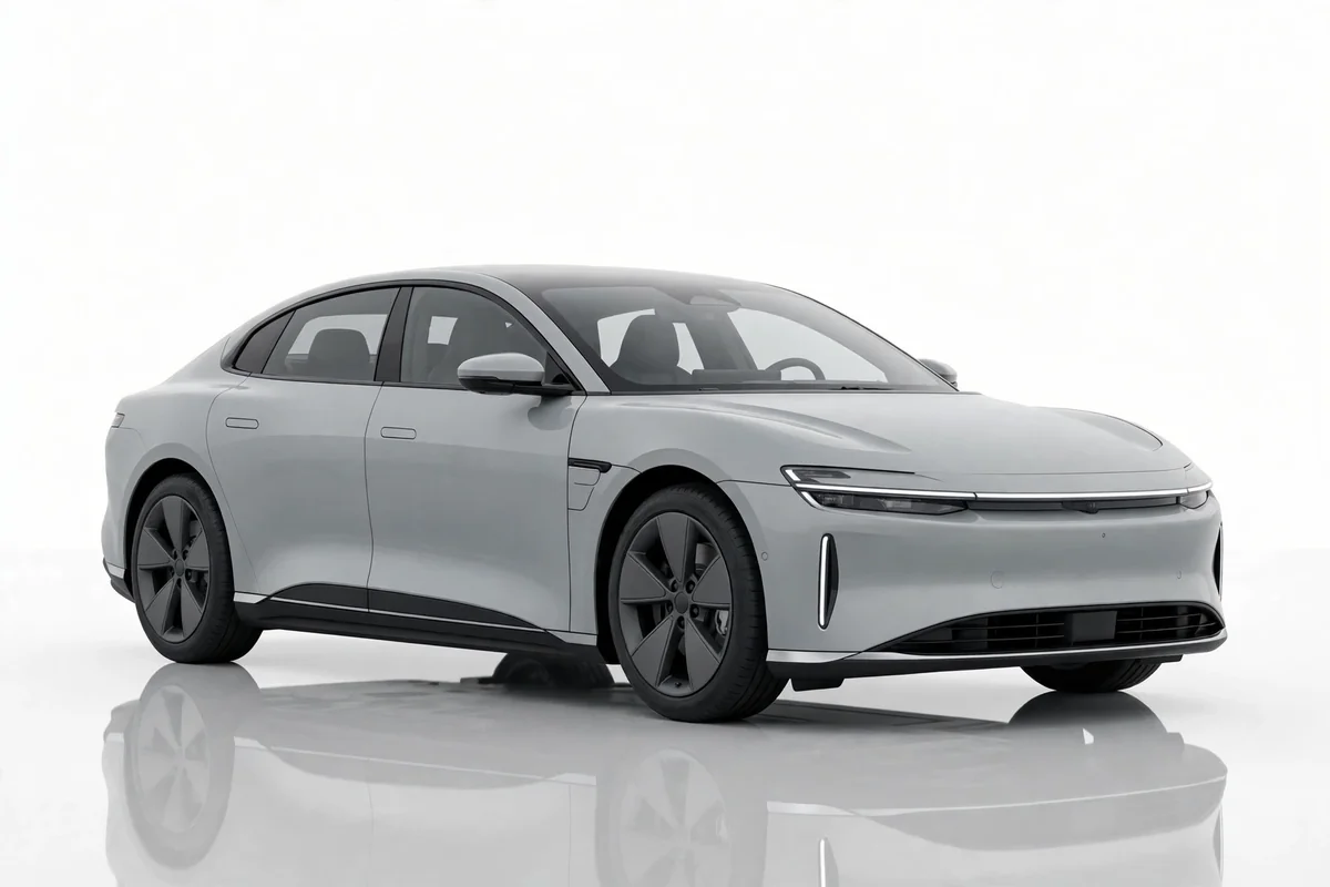 Polestar 2 Long Range berlina eléctrica, vista tres cuartos delantera
