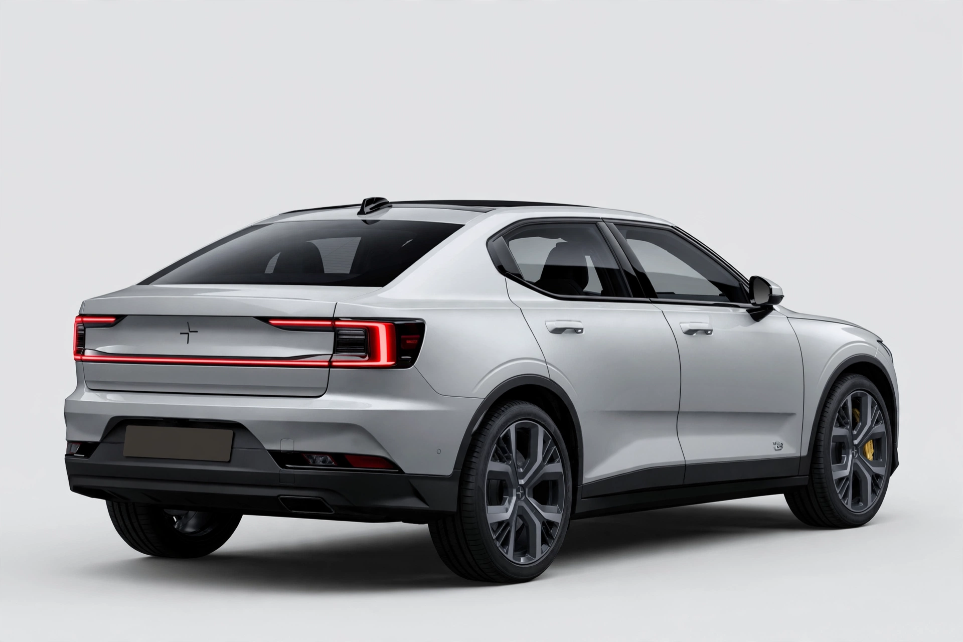 Polestar 2, berlina eléctrica, tres cuartos delantero