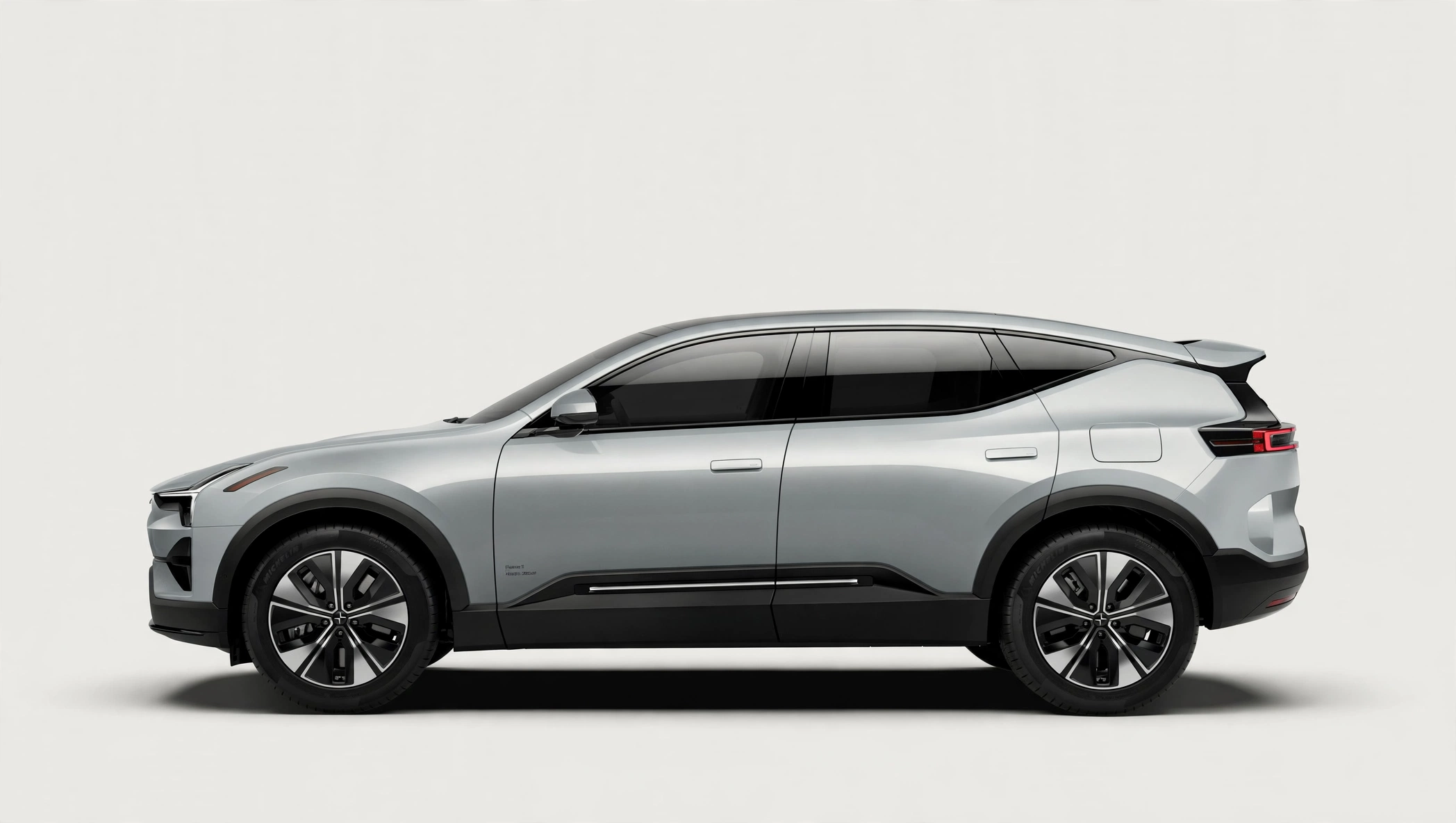 Polestar 3 SUV eléctrico grande, vista tres cuartos delantera