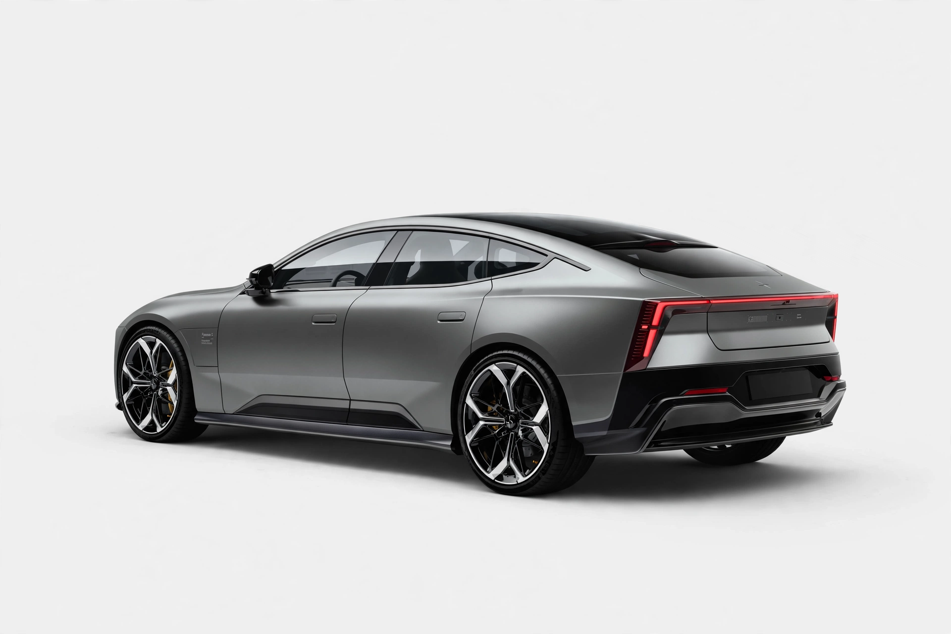 Polestar 5, GT eléctrico de 4 puertas, tres cuartos delantero