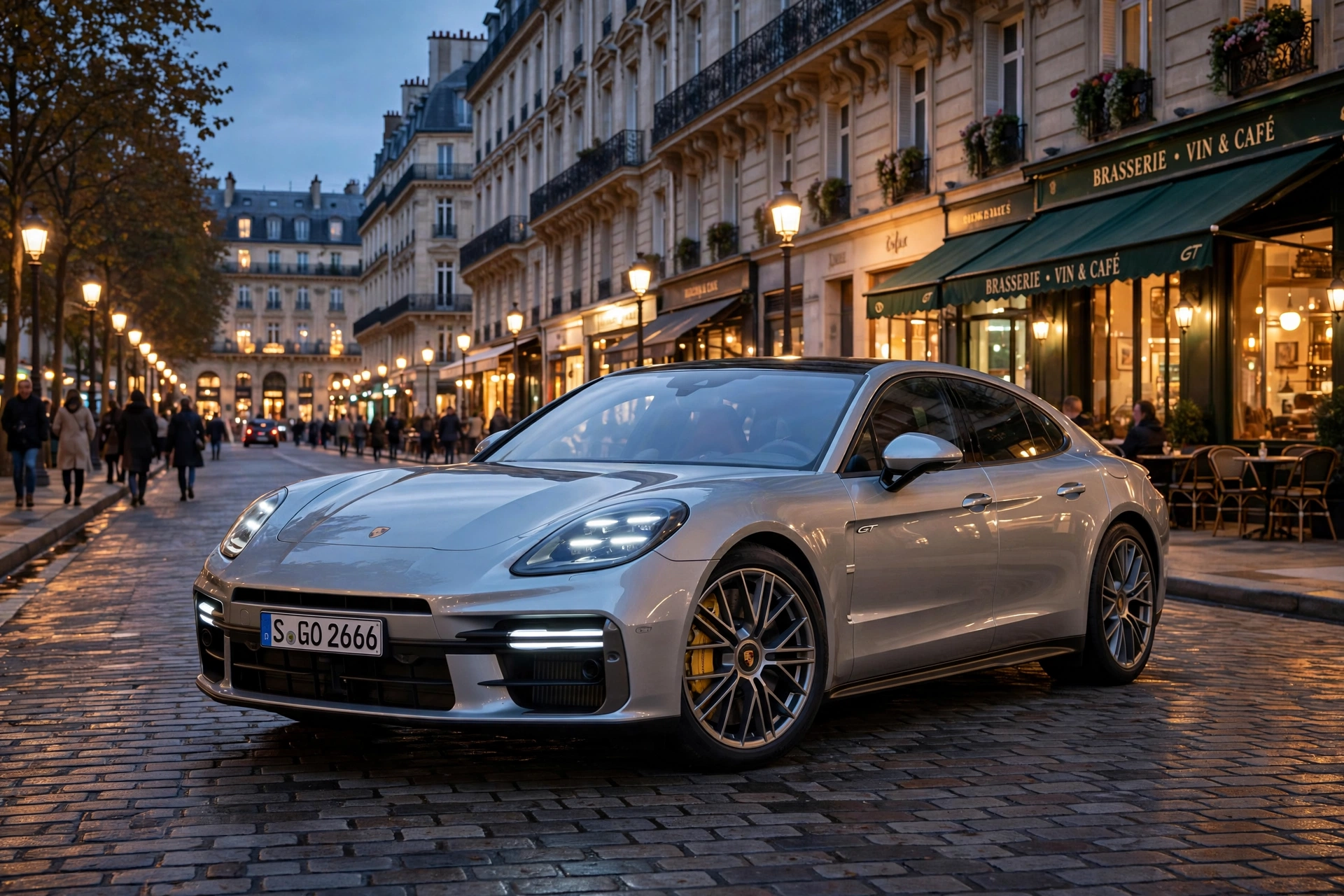 Porsche Panamera 2026 en autopista