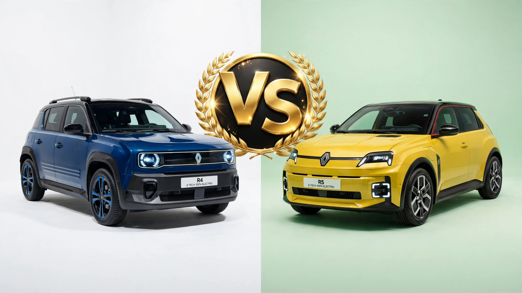 Comparativa entre el Renault 4 E-Tech y el Renault 5 E-Tech, los dos eléctricos retro de Renault