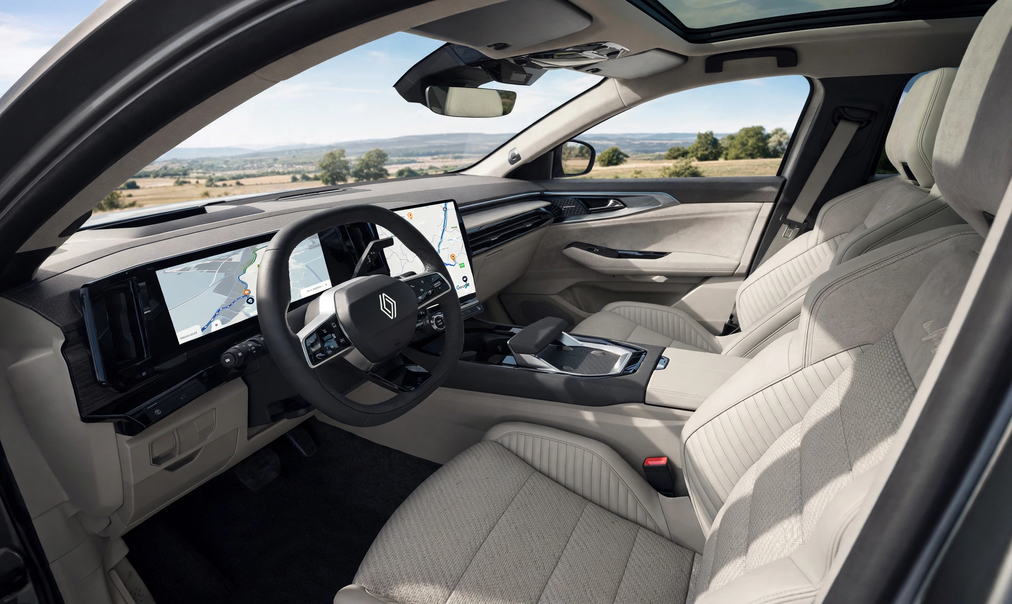 Interior oficial del Renault Austral E-Tech 200
